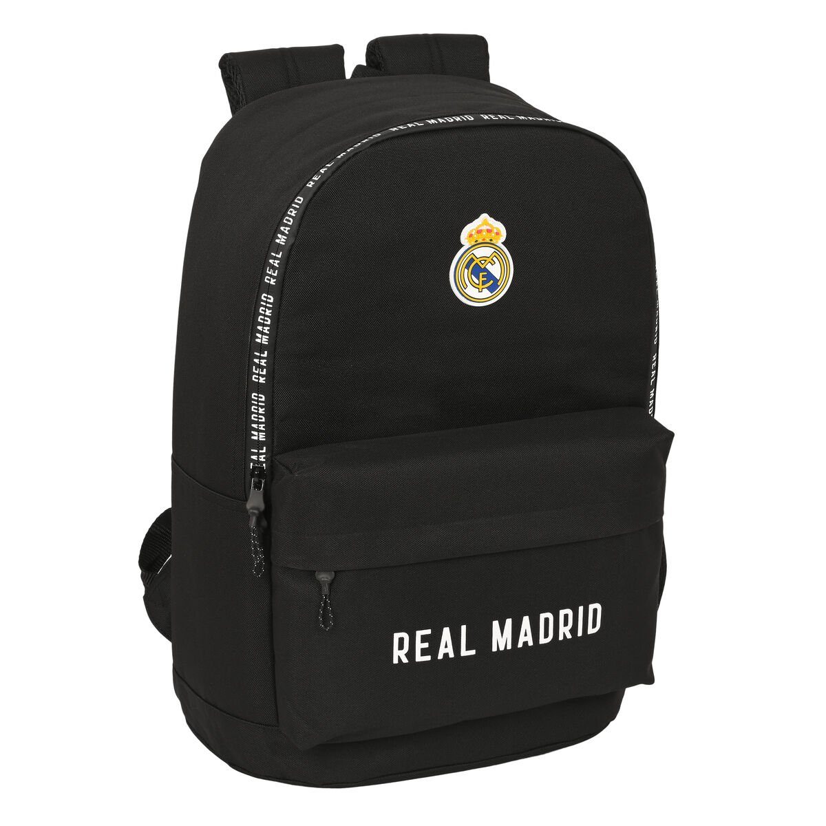 Real Madrid Rucksack Schulrucksack Real Madrid CF Schwarz 31 x 47 x 15 cm
