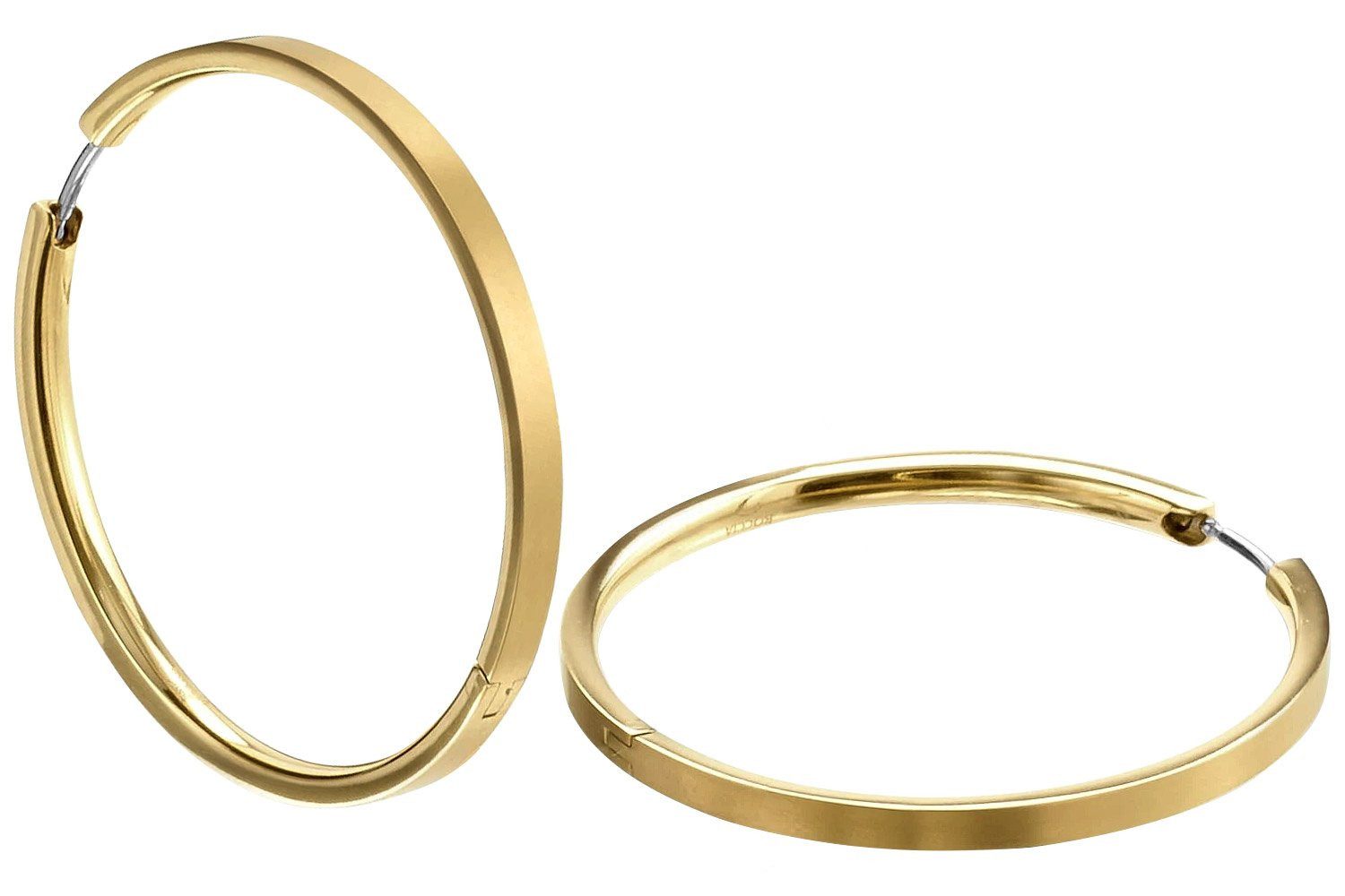 Boccia Paar Creolen Damen-Creolen Titan goldfarben günstig online kaufen