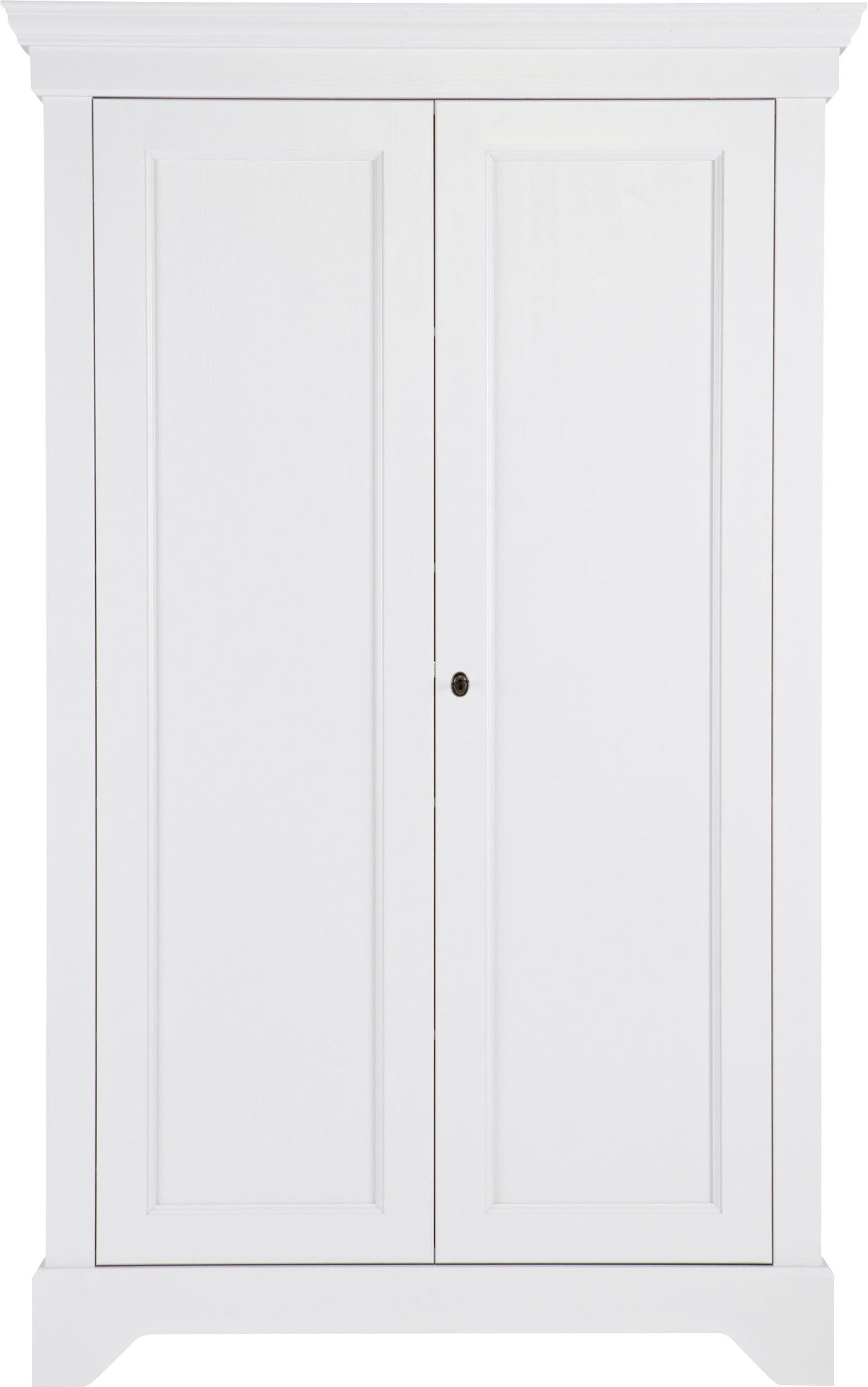 WOOOD Garderobenschrank Isabel mit 4 Fachböden, H 191 cm x B 118 cm