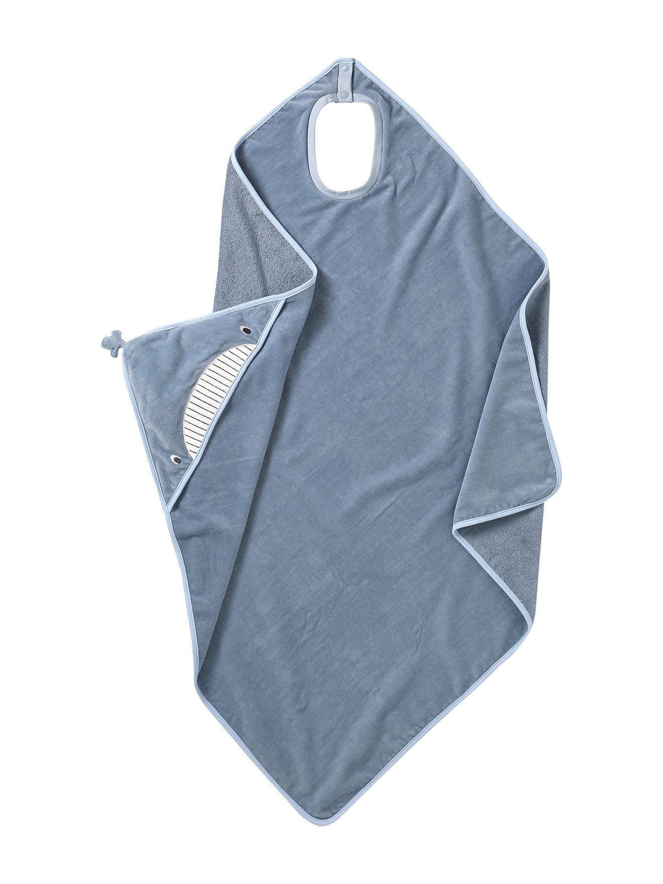 vertbaudet Babybadewanne Eltern-Baby-Badetuch, extra Gro