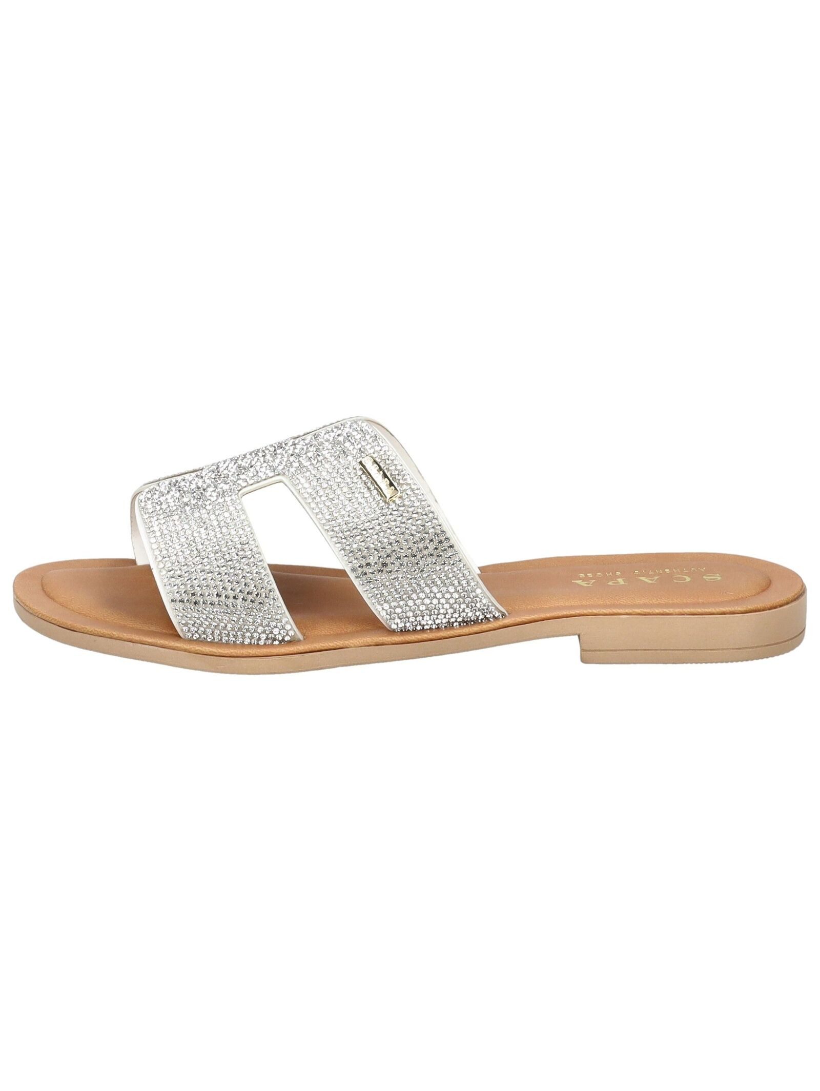 Scapa Pantoletten Lederimitat/Textil Pantolette günstig online kaufen