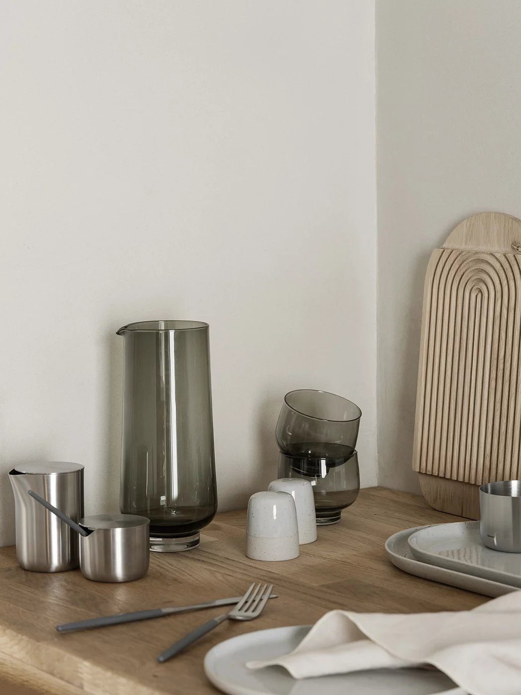 blomus Salz- / Pfefferstreuer -SABLO- Set aus Salz- & Pfefferstreuer: Ästhetisch & Funktional, (2-tlg), Desginer, Exklusiv, Ästhetik, Funktionalität, Modern, Dekoration