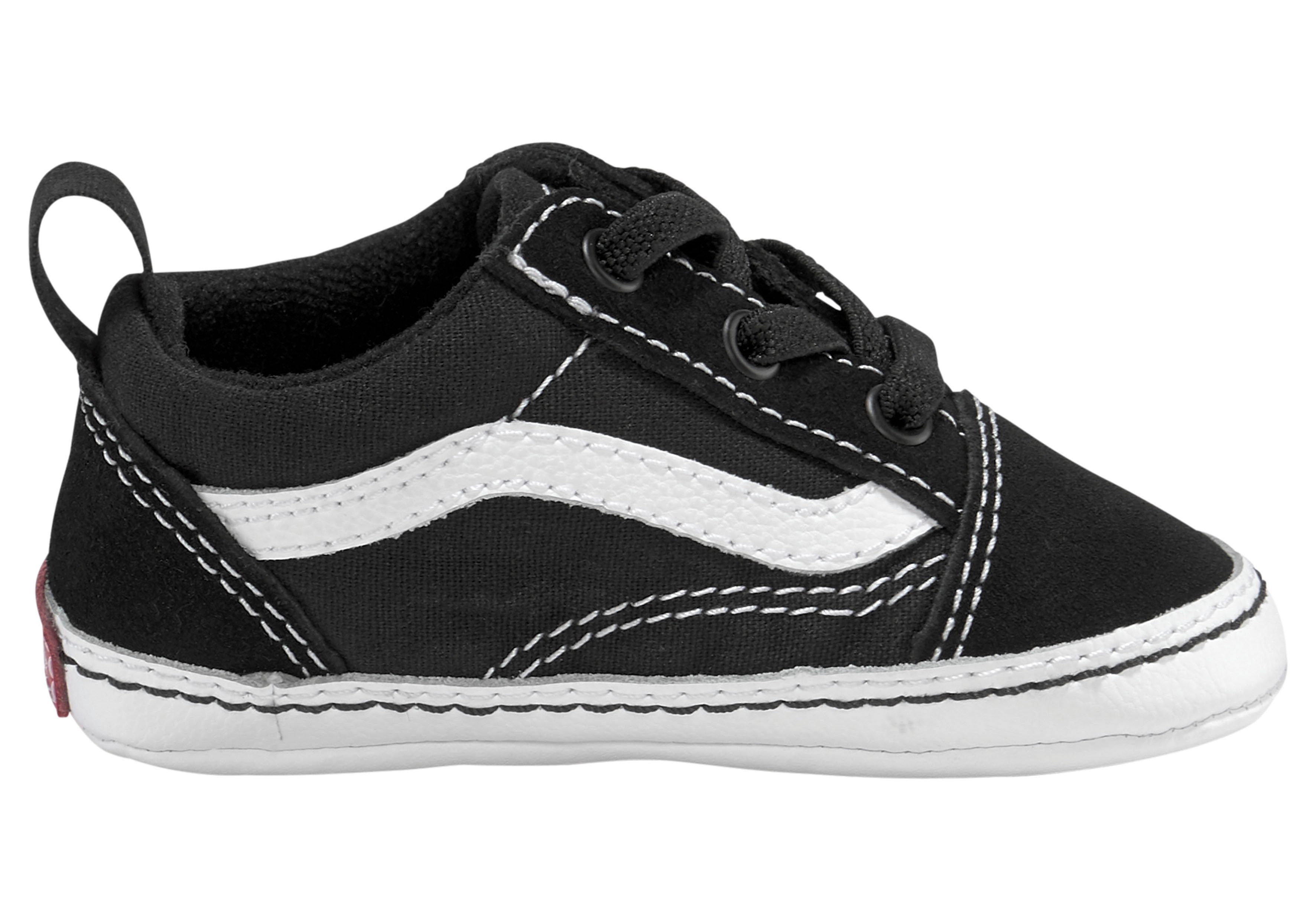 Vans IN Old Skool Crib Sneaker mit klassischer Logo-Flag und Glitzer