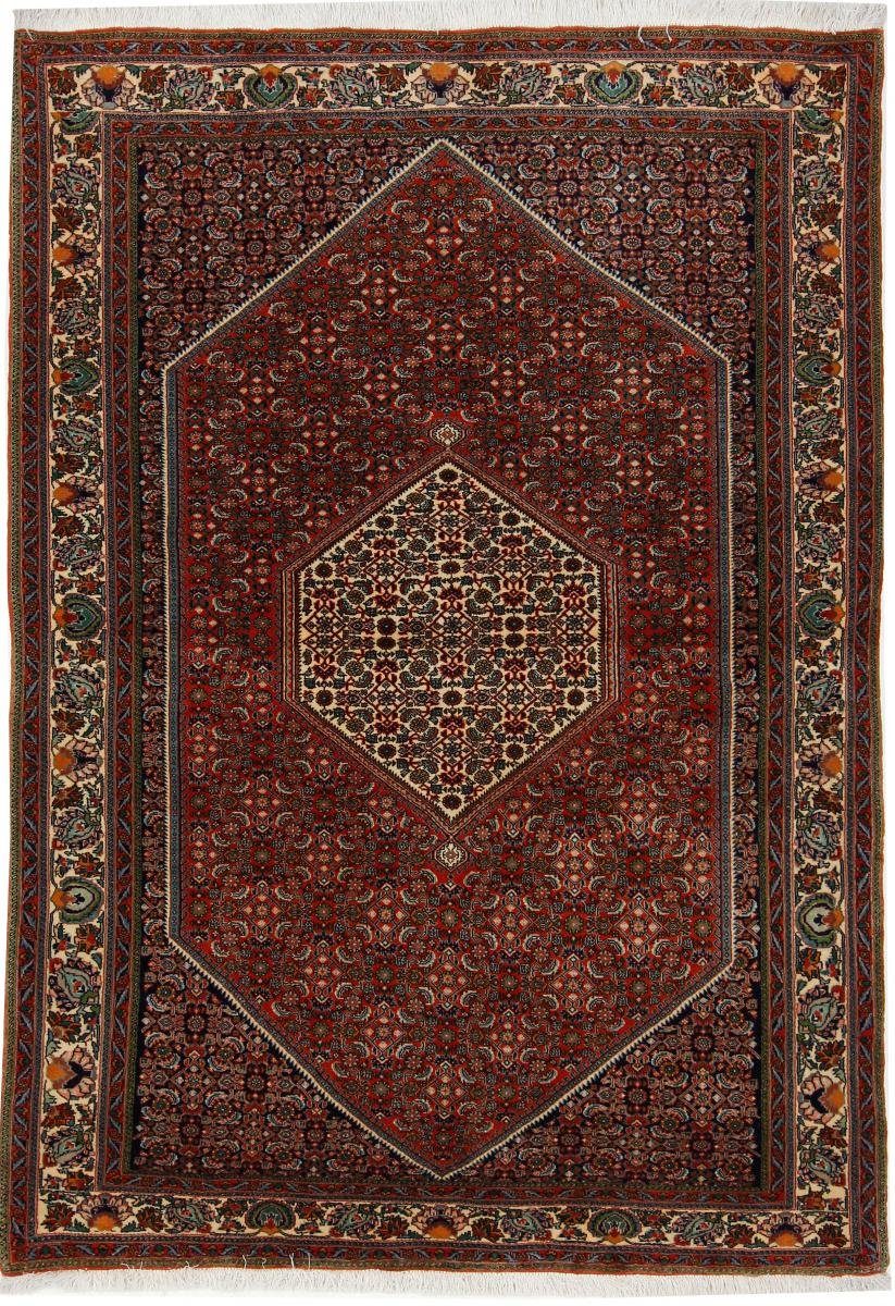 Halwai mm Orientteppich, rechteckig, Handgeknüpfter Bidjar Orientteppich Nain Alt 115x166 Höhe: 5 Trading,