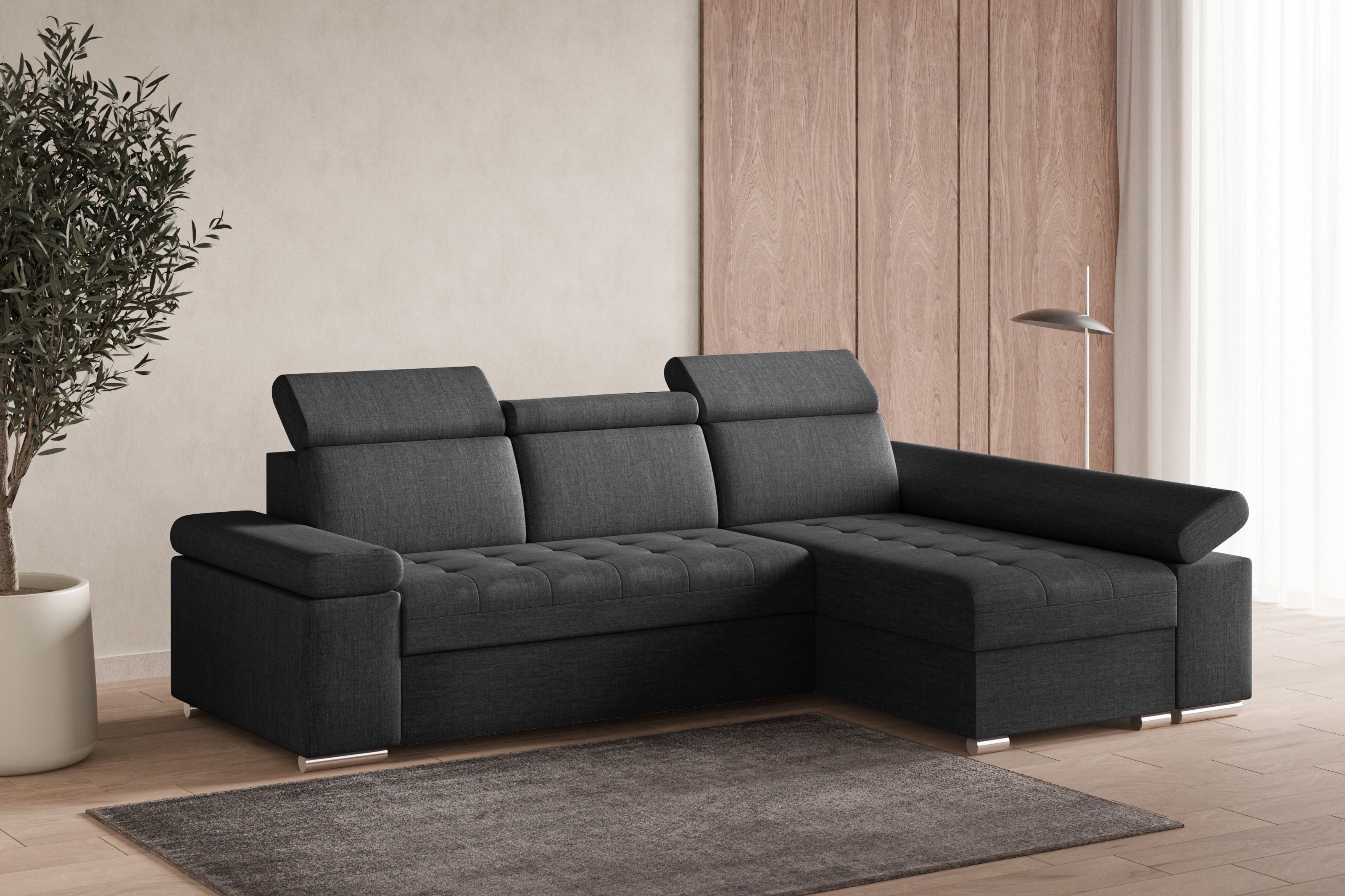 MOEBLO Ecksofa LUKA, modernes Schlafsofa, bequemes günstig online kaufen