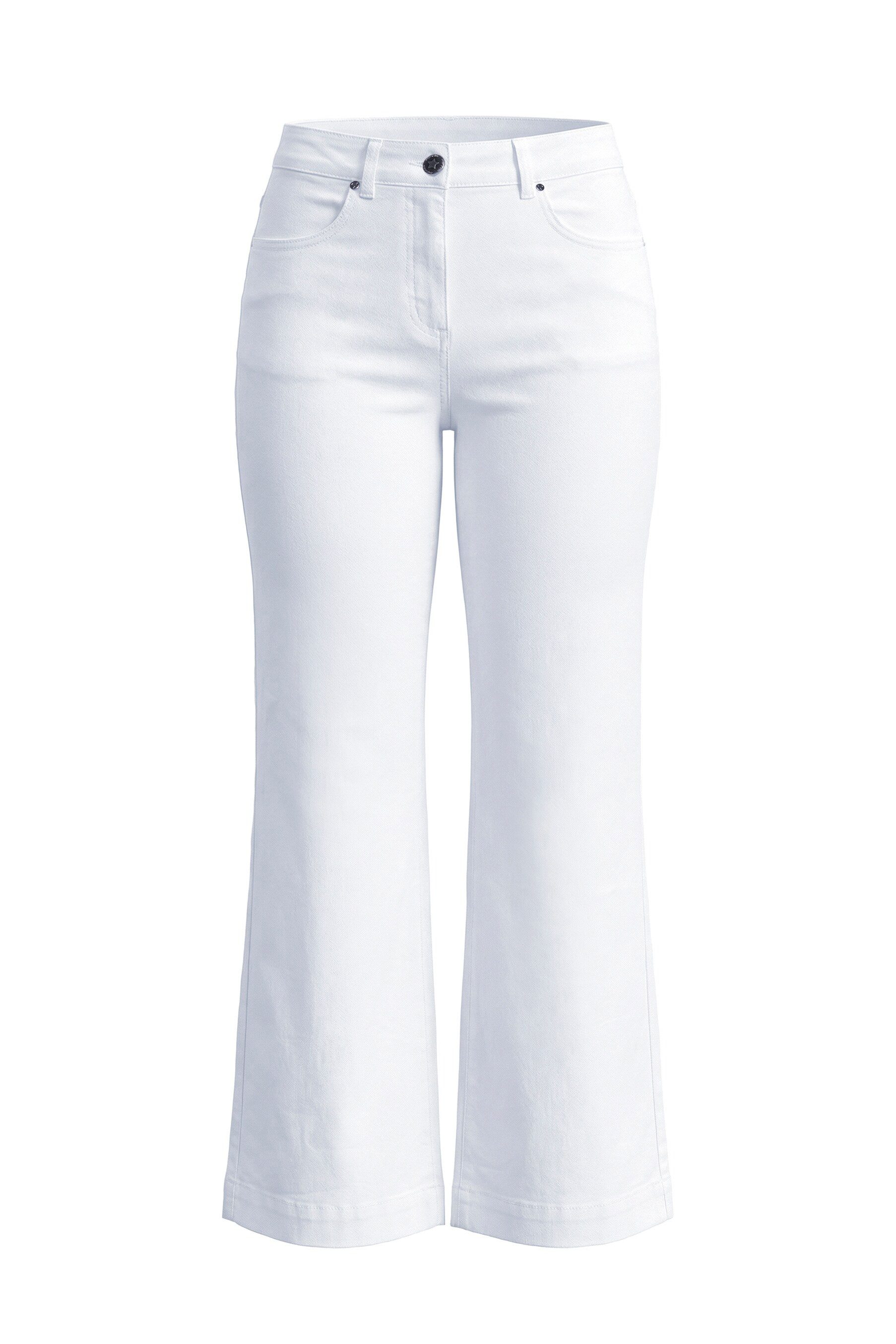 Angel of Style 5-Pocket-Jeans Jeans Nora weit und gerade Stretchkomfort 4-Pocket