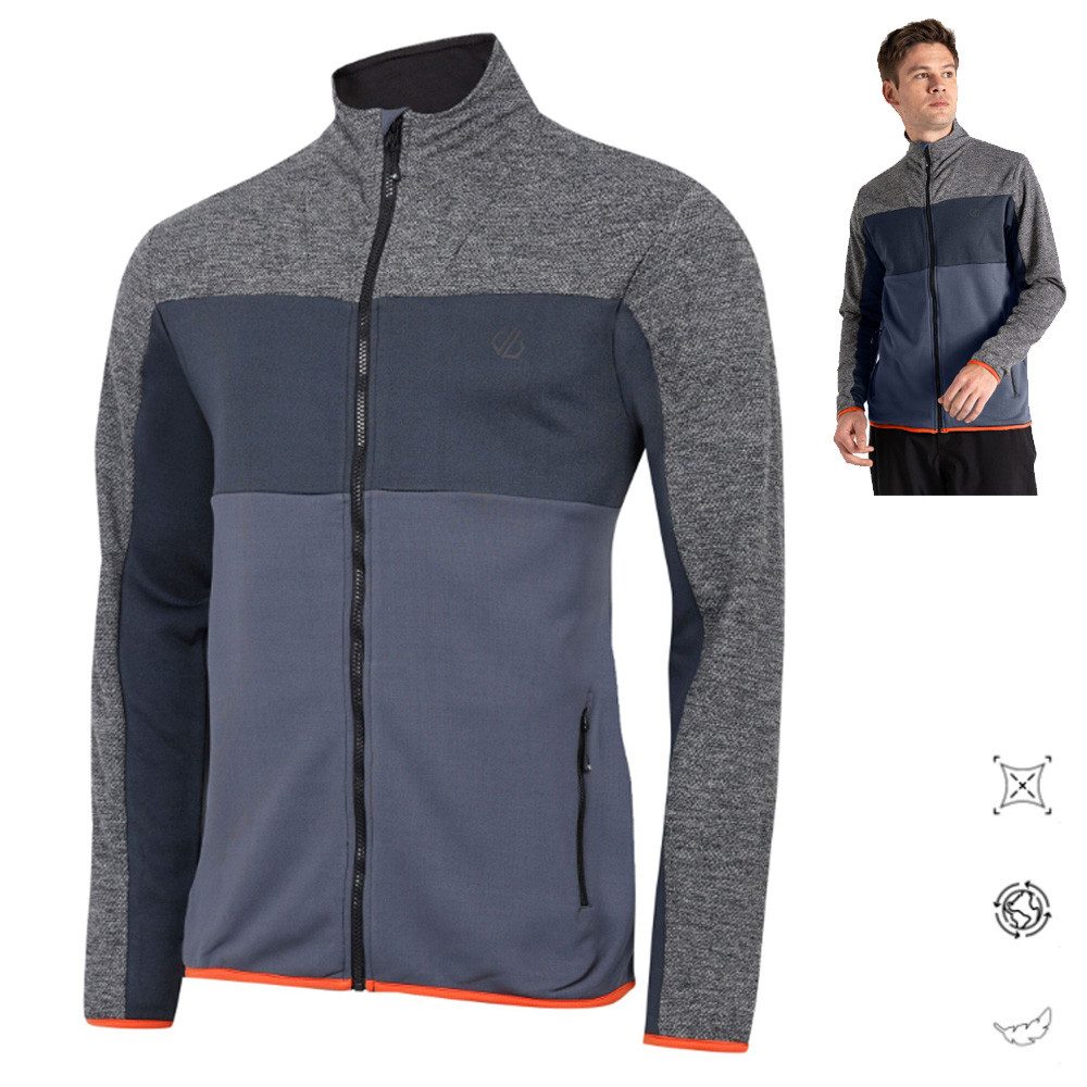 Trekkingjacke Dare2b - Core Stretch Thermo Fleece Jacke Strick Effekt Venture, navy