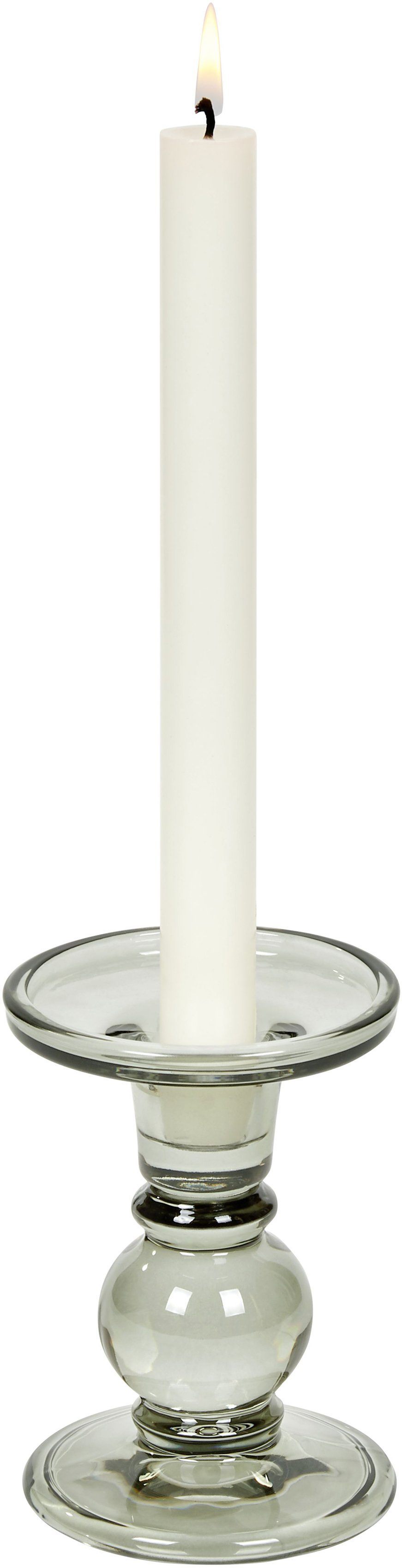 Lambert Kerzenhalter Kerzenleuchter Andratx (1 St), Standkerzenhalter aus  Glas, Höhe ca. 13 cm