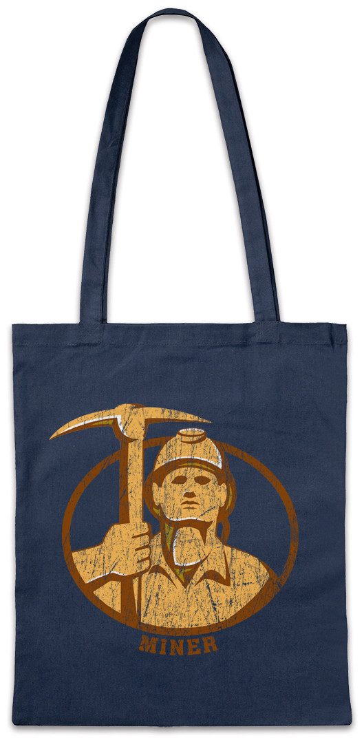 Beuteltasche Miner IV Stofftasche Bergarbeiter Bergmann Kumpel Mine Grubenarbeiter