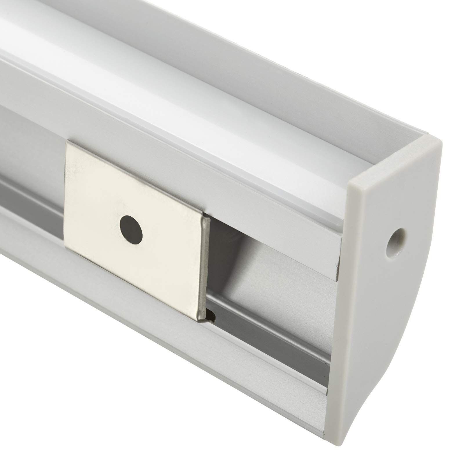 SO-TECH® LED-Stripe-Profil LED-Aluprofil 43, Aluminium eloxiert günstig online kaufen