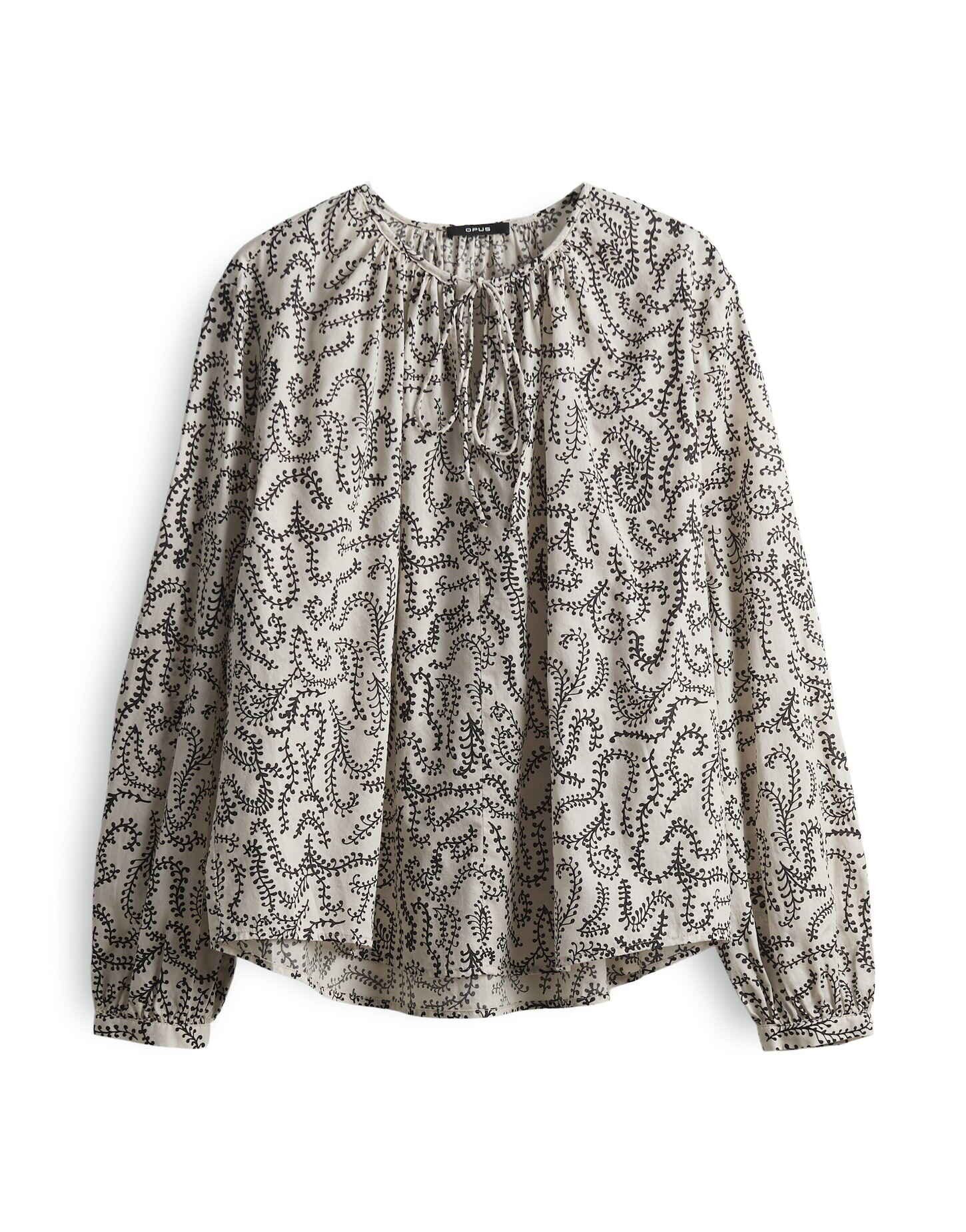 OPUS Langarmbluse FISANNA Loose aus leichter Baumwolle günstig online kaufen