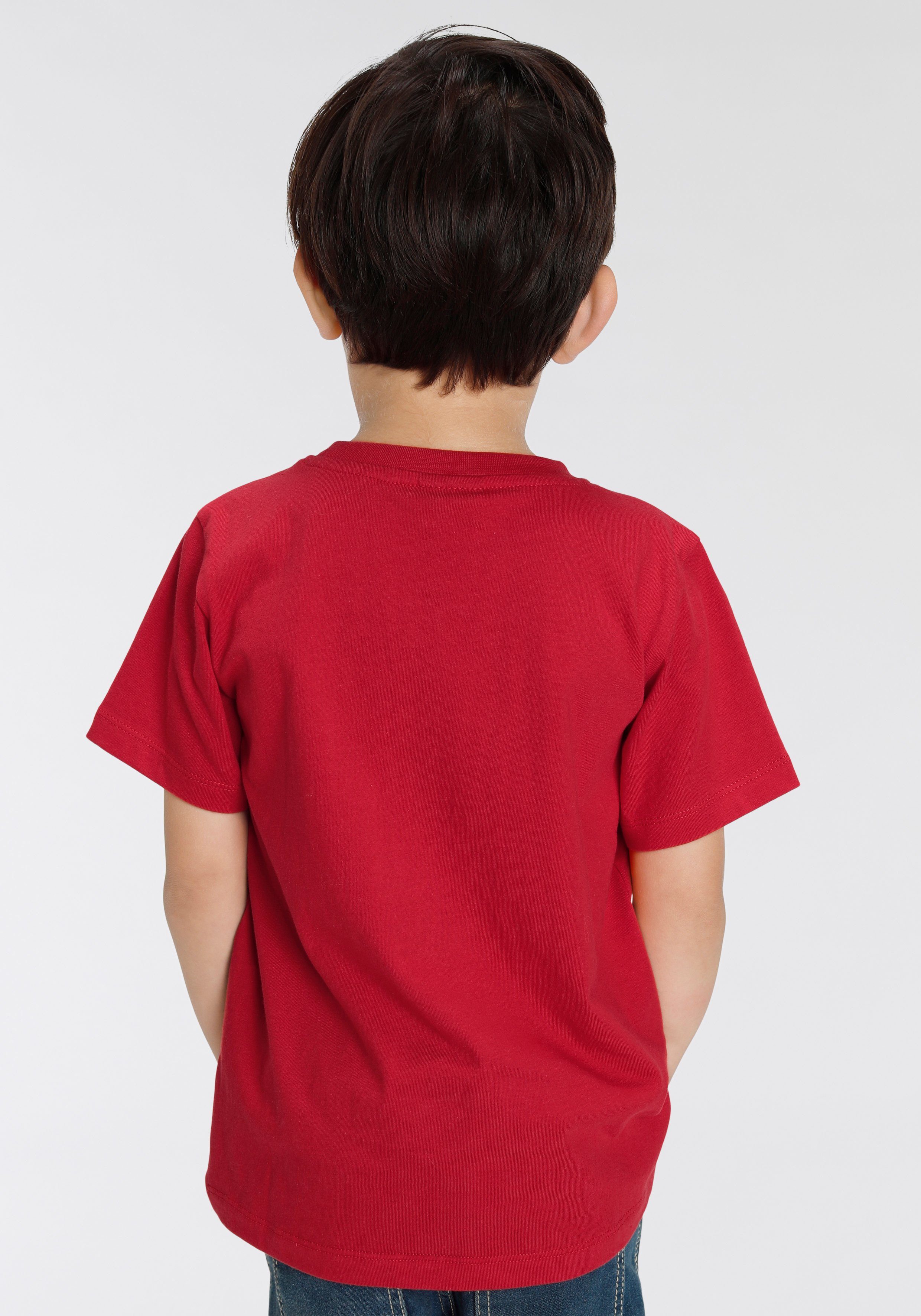 KIDSWORLD T-Shirt FEUERWEHR Kurzarm, Basic-Passform, bedruckt, Rundhalsausschnitt
