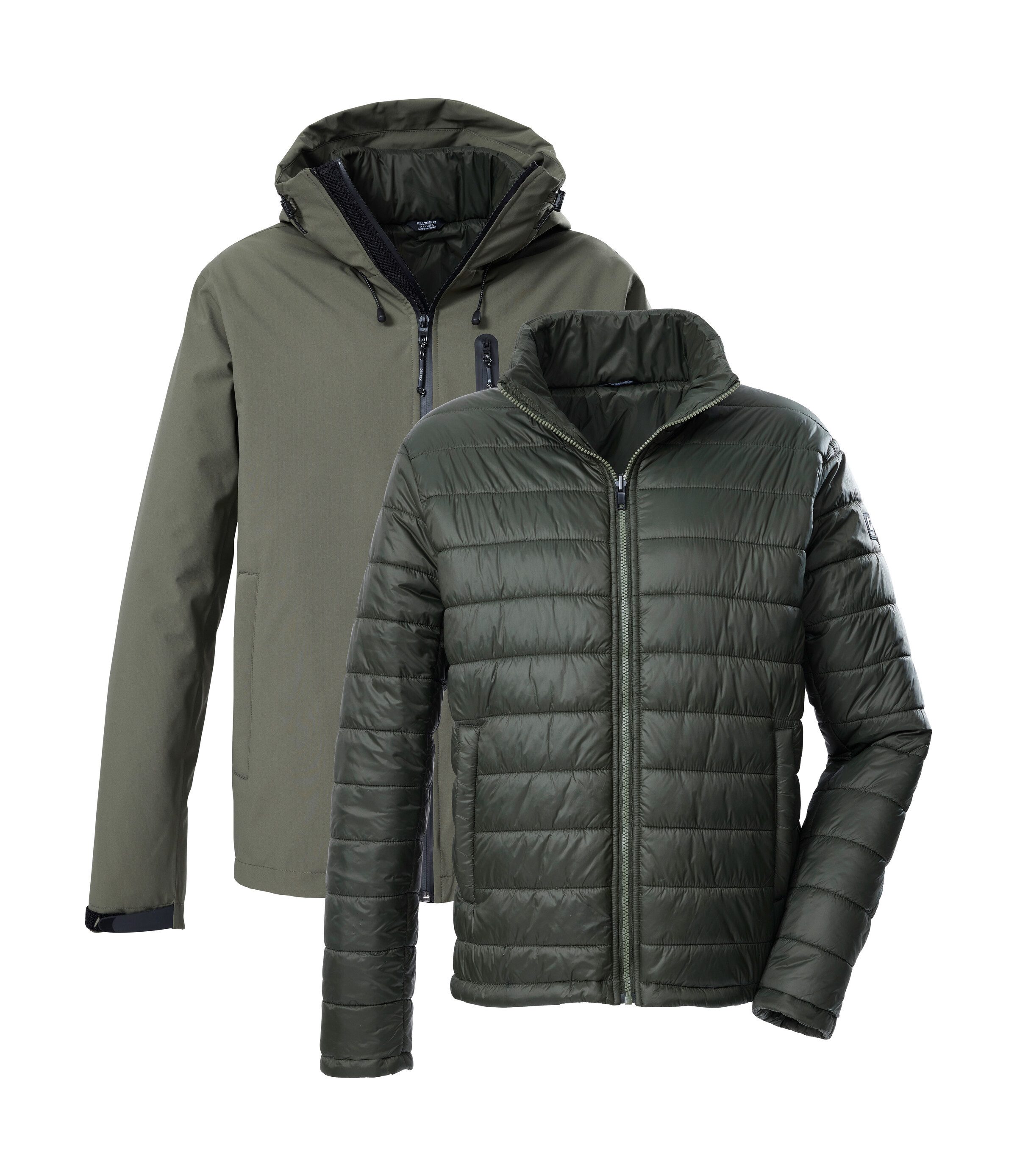 Killtec 3-in-1-Funktionsjacke KOW 95 MN JCKT 3 in 1 Herrenjacke, wasser- u günstig online kaufen