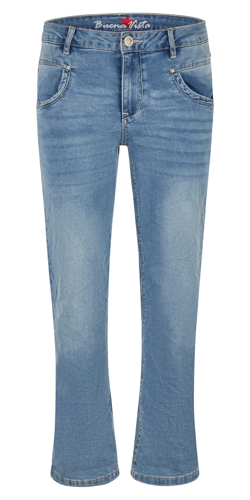 Stretch-Jeans BUENA VISTA ANNA C 7/8 STRAIGHT charming blue 2503 B5859 102.8565 -