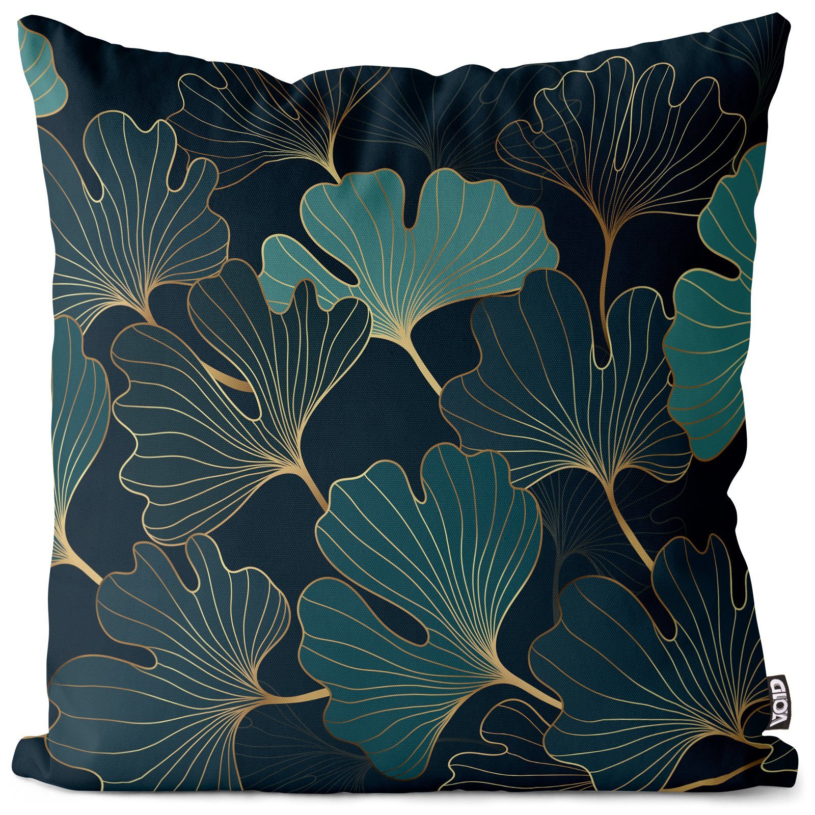 VOID Kissenbezug, (1 Stück), Ginkoblätter Pflanzen Muster frühling mustern günstig online kaufen