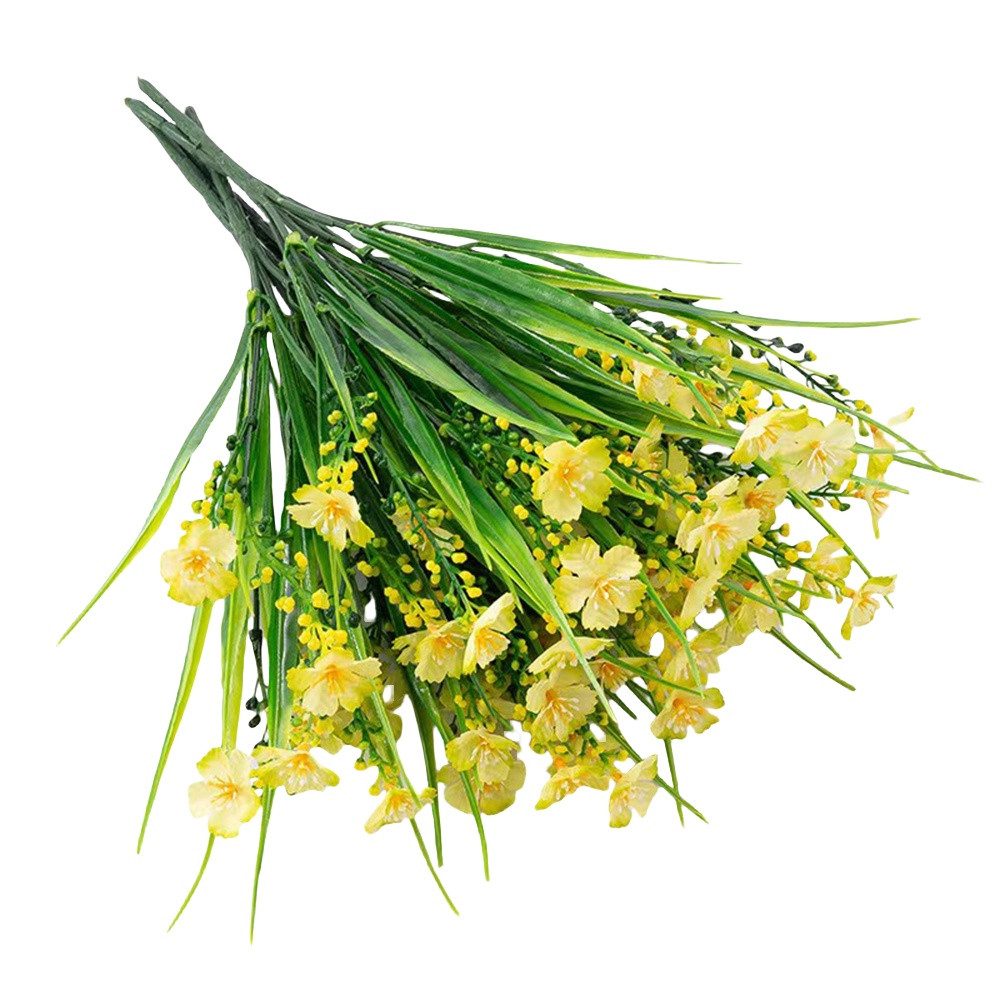 Kunstblumenstrauß Outdoor Kunstpflanze,Künstliche Frühlingsgras-Gänseblümch günstig online kaufen