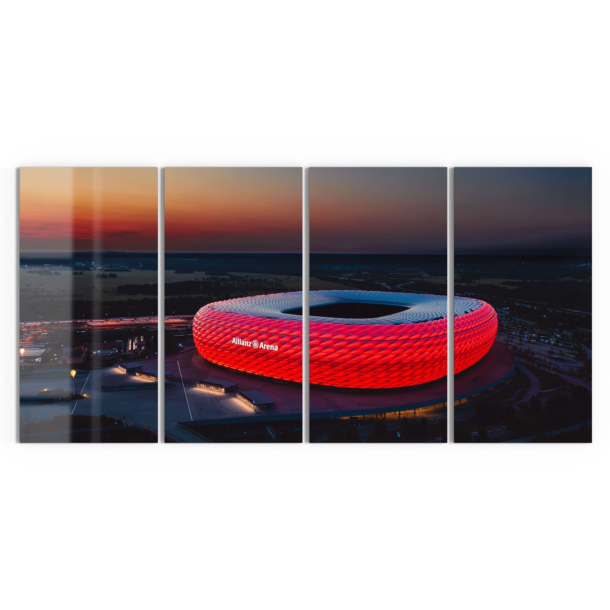 DEQORI Glasbild 'Allianz Arena, München', 'Allianz günstig online kaufen