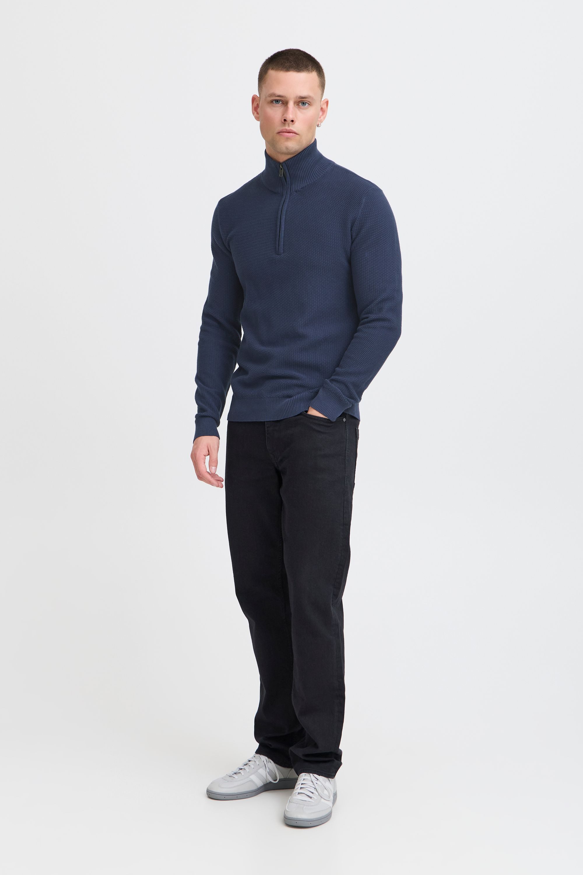 Blend Troyer BHPullover Stilvoller Troyer mit Reißverschluss