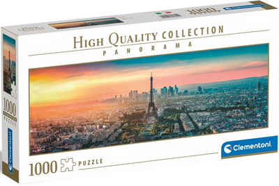 Clementoni® Puzzle High Quality Collection, Panorama Paris, 1000 Puzzleteile, Made in Europe, FSC® - schützt Wald - weltweit