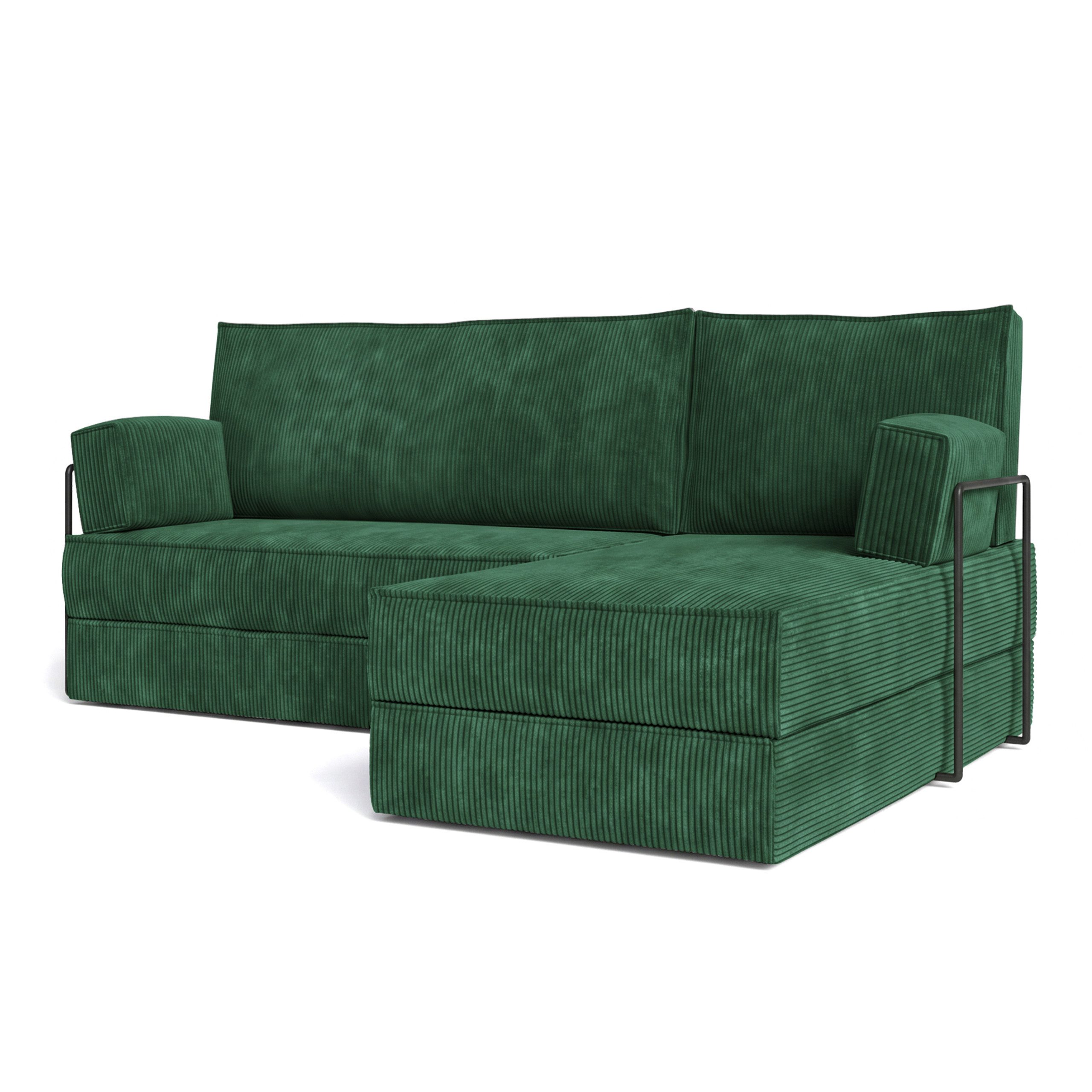 Masseno Ecksofa NOTIA modulares Boneless Sofa mit Schlaffunktion