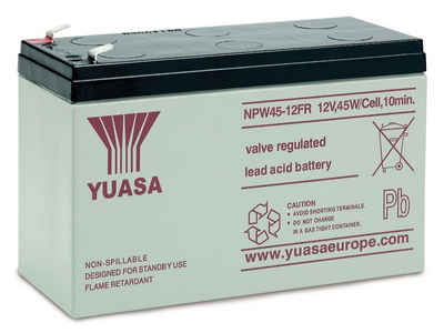 Yuasa YUASA Blei-Akkumulator NP45-12, 12 V-/8,5 Ah Bleiakkus