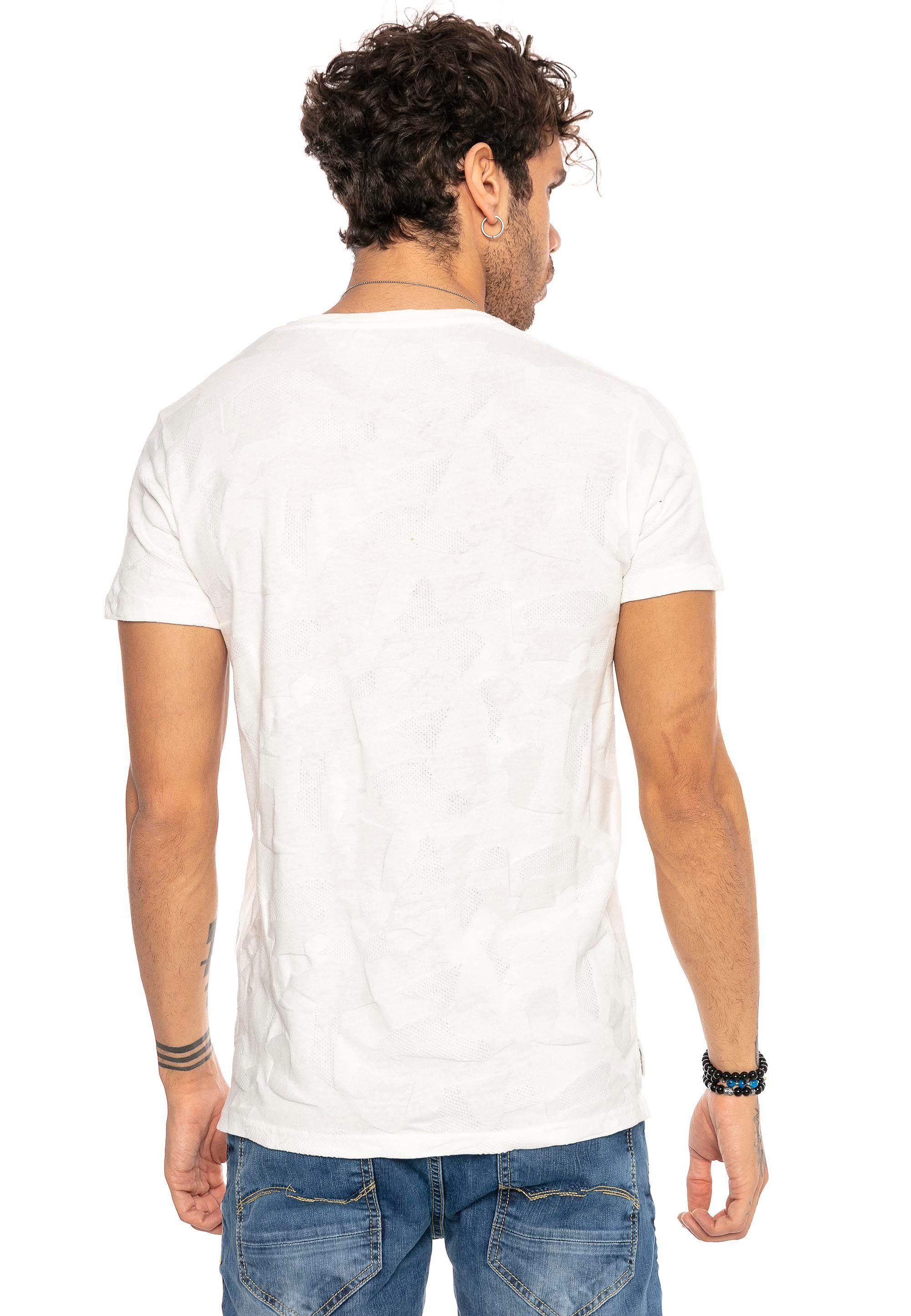 weiß mit Rapids RedBridge innovativem T-Shirt Cedar "Pressed-Pieces"-Design