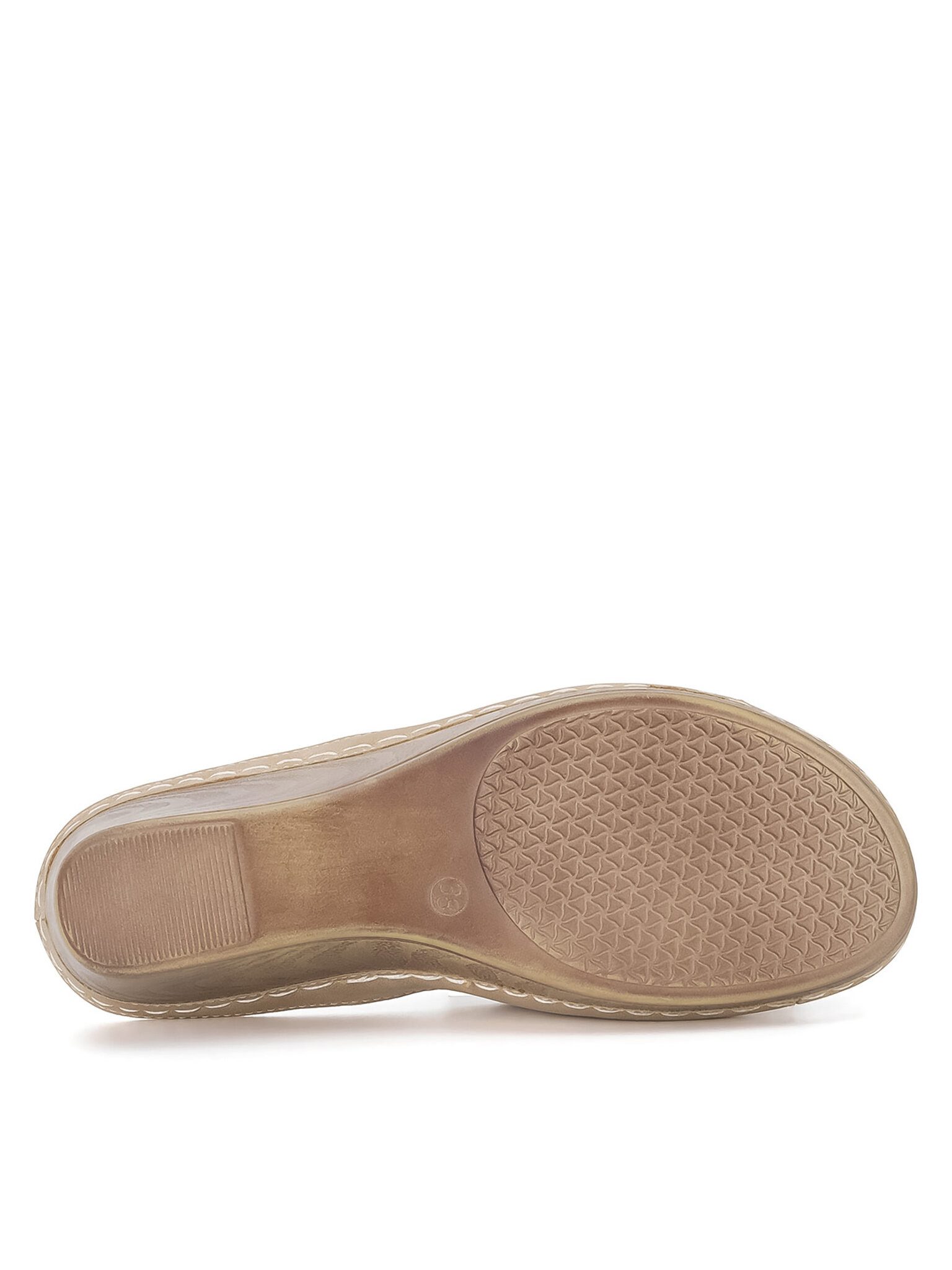 Clara Barson Pantoletten WYL05010-29 Beige Pantolette