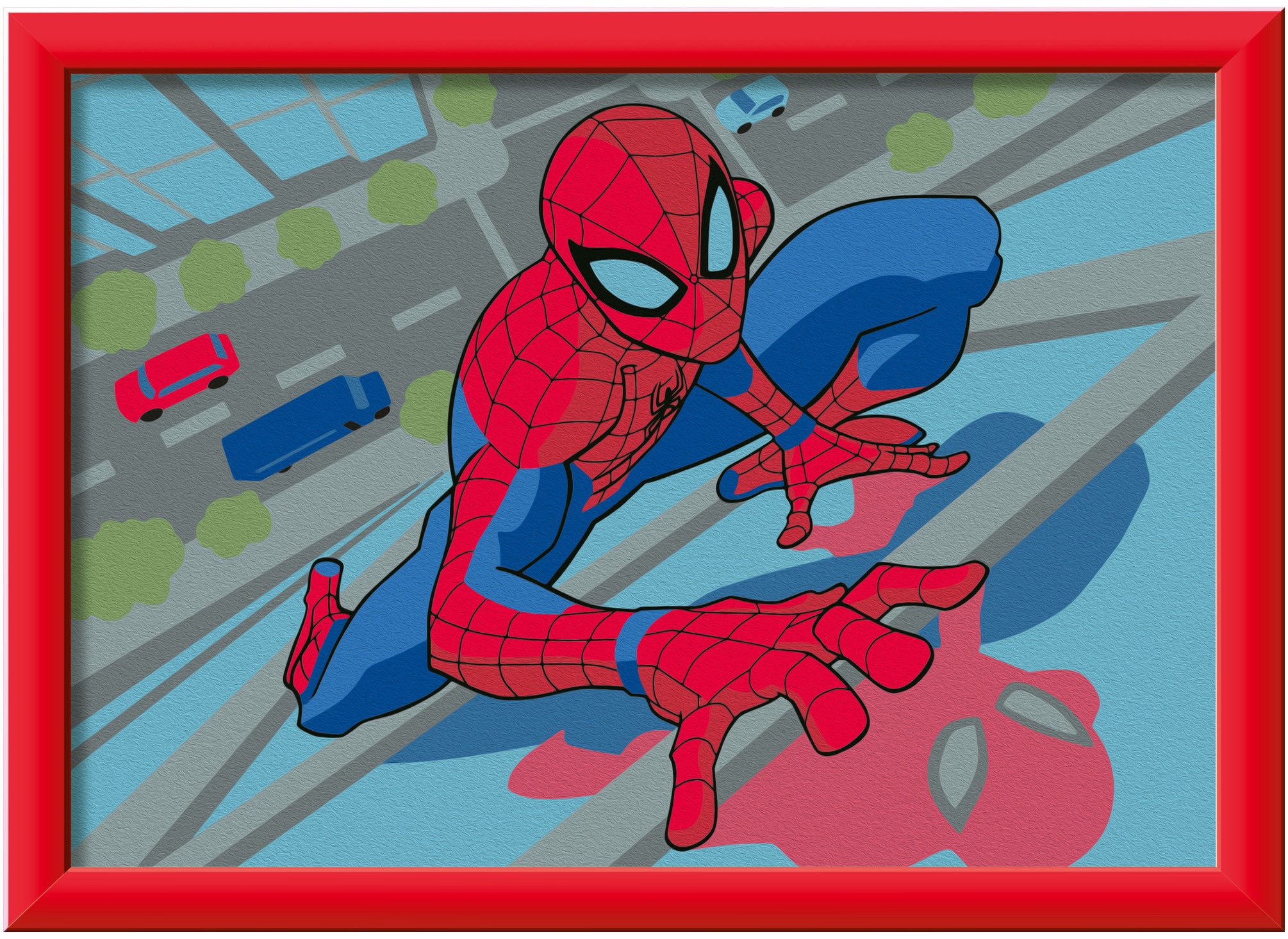 Ravensburger Malen nach Zahlen CreArt, Der legendäre Spider-Man, Made in Europe
