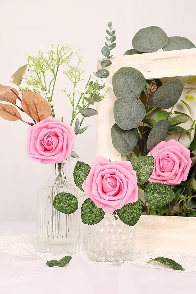 Sola Wood Flowers Mini Set – 50 Stück Naturfarbene Holzblüten Zum Basteln & Dekorieren