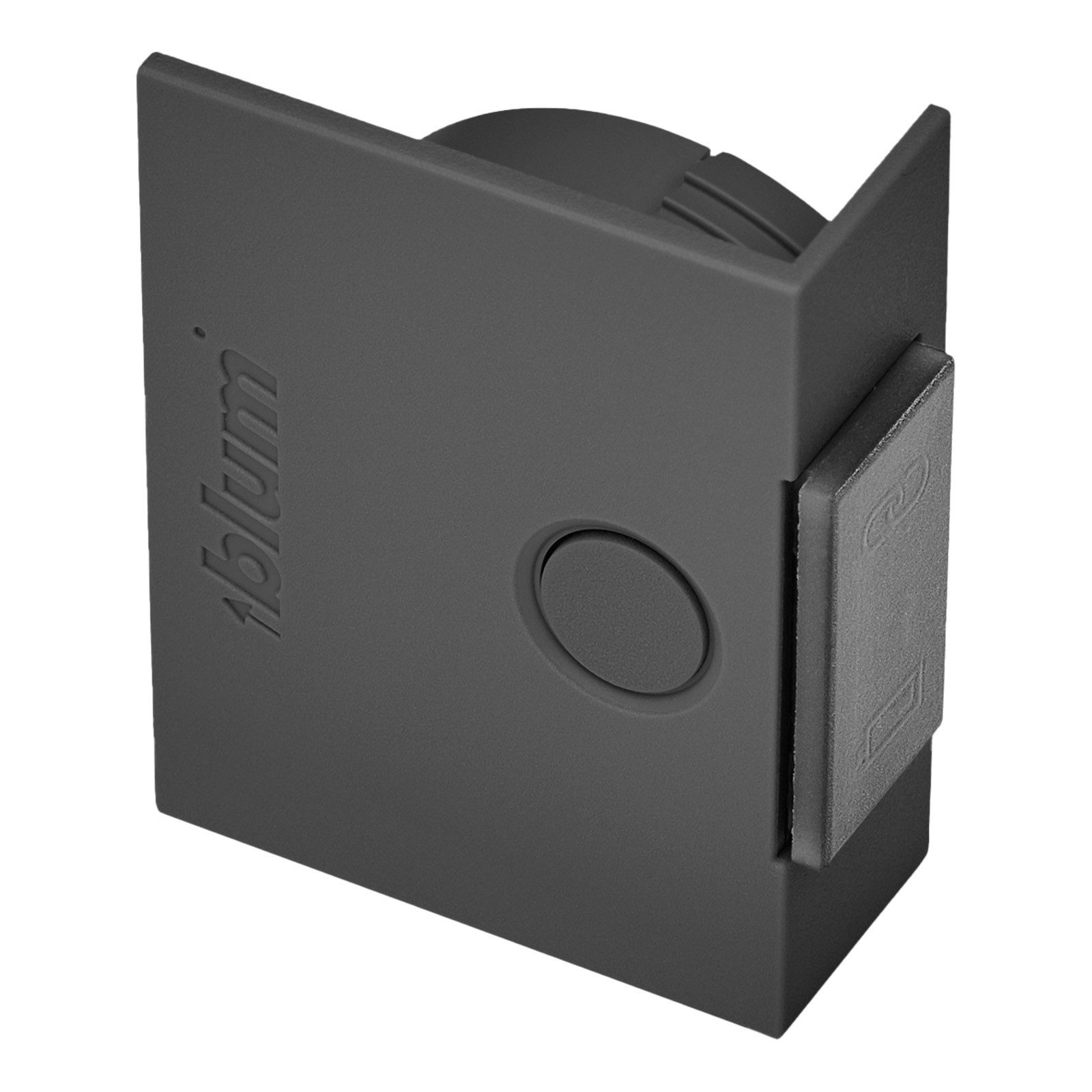 blum Möbelbeschlag Funkschalter für Servo-Drive HK / HS / HF / HL, zum Einlassen in Korpusseite in anthrazit