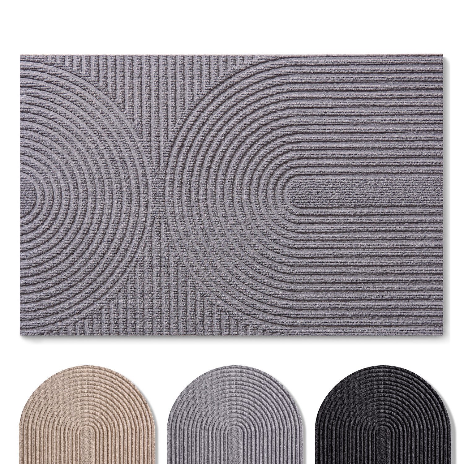 Blumtal Fußmatte rutschfeste Schmutzfangmatte aus langlebigem Polyester, Fu günstig online kaufen