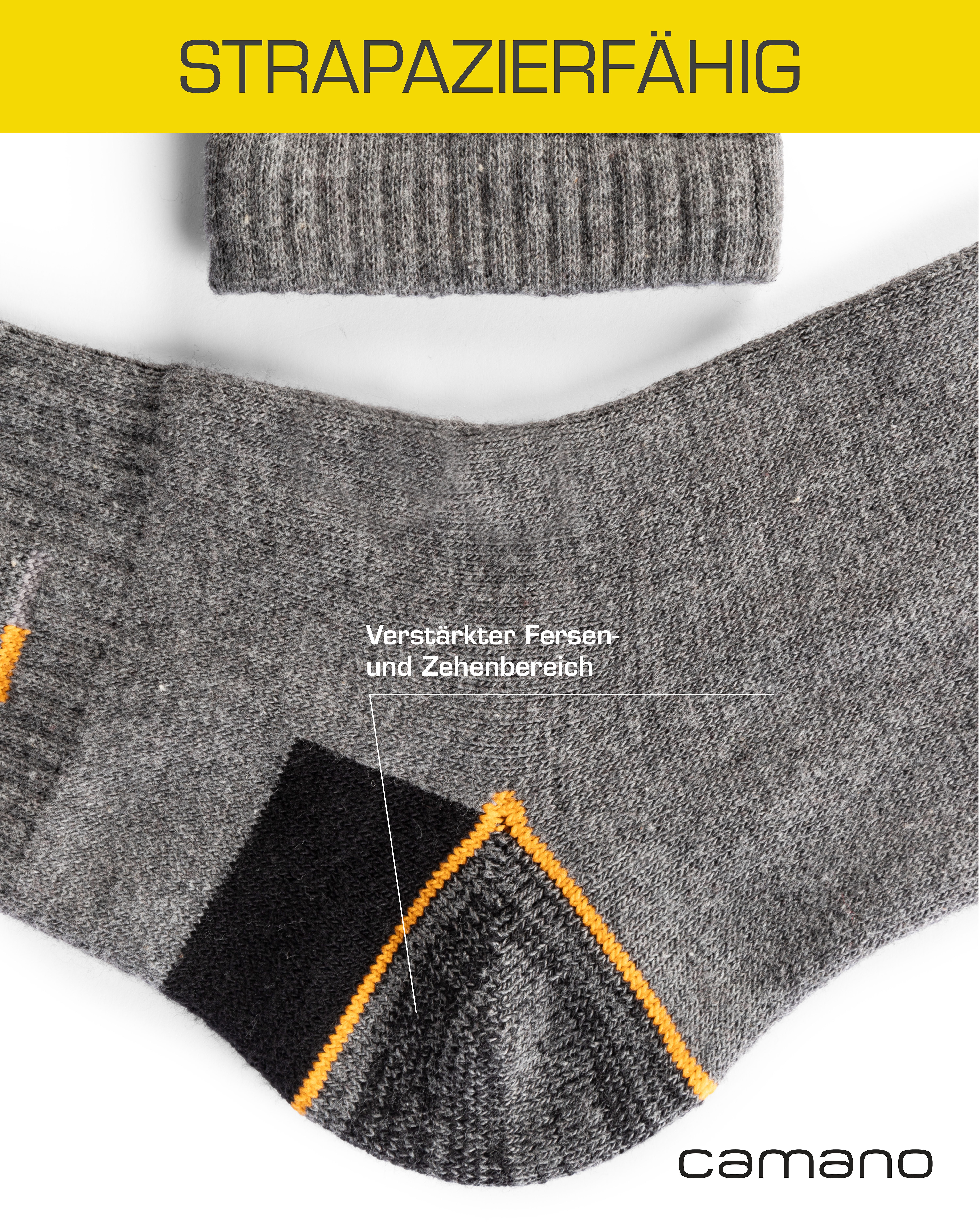 Camano Arbeitssocken work (9-Paar) Cotton-Mix, Multipack, Komfortbund