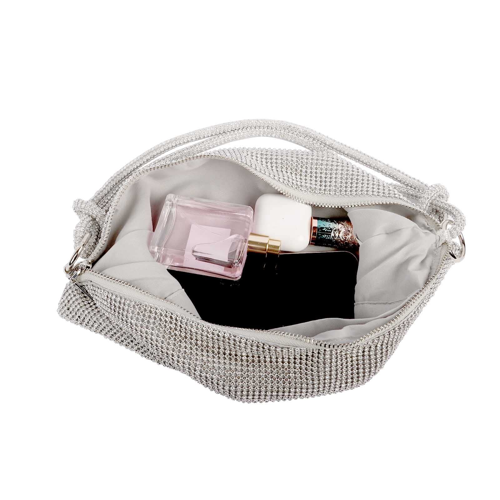 Coonoor Clutch Abendtasche für Damen, Umhängetasche, Kupplung für Zeremonie, Hochzeit/Party/Abschlussball/Box, Taschen aus Strass