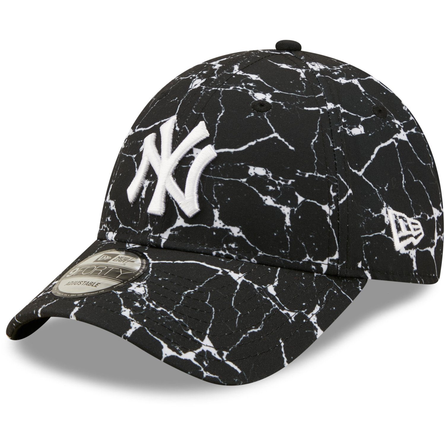 New Era Trucker Cap 9Forty Strapback MARBLE New York Yankees