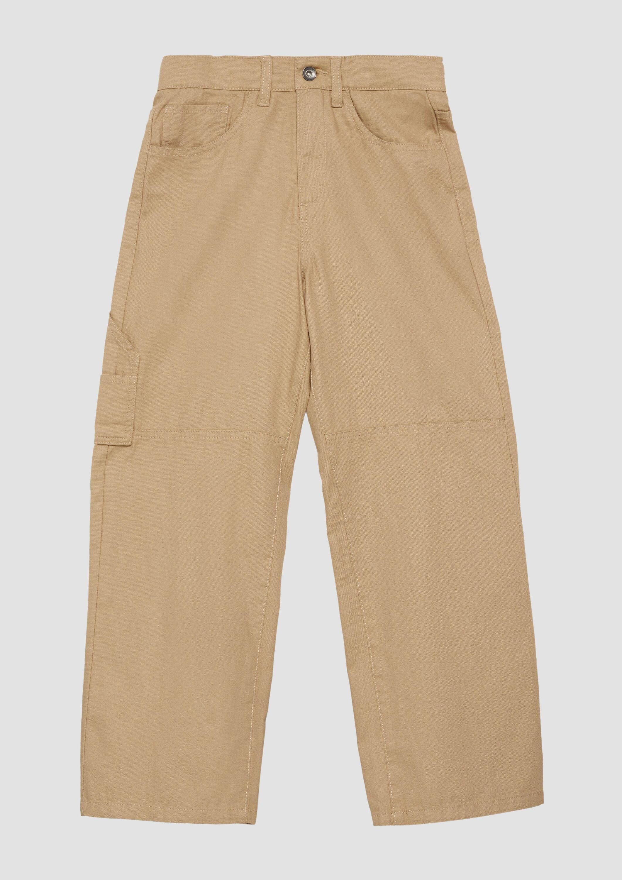 s.Oliver Chinos Hose BAGGY Hose Baggy / Relaxed Fit / Mid Rise / Wide Leg