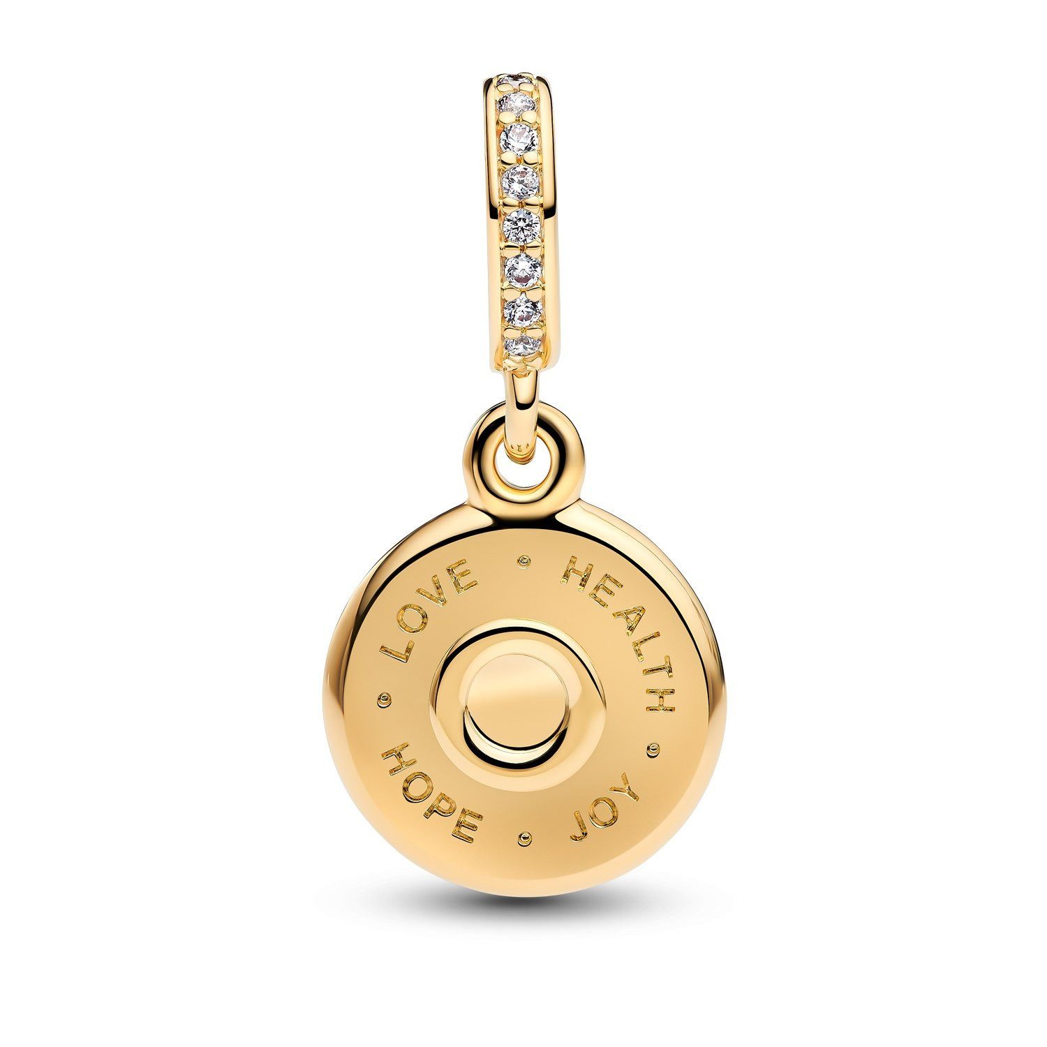 Pandora Bead 763787C01, Anhänger Geburtstagskuchen Goldfarben