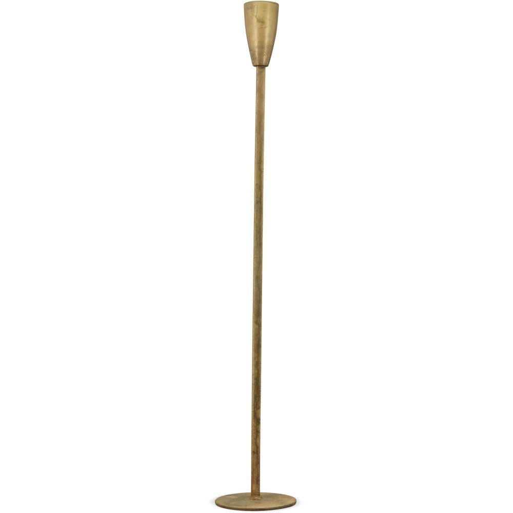 matches21 HOME & HOBBY Торшеры Подсвечник Leuchter Stabkerze Торшеры gold 69,5 cm (1 St)
