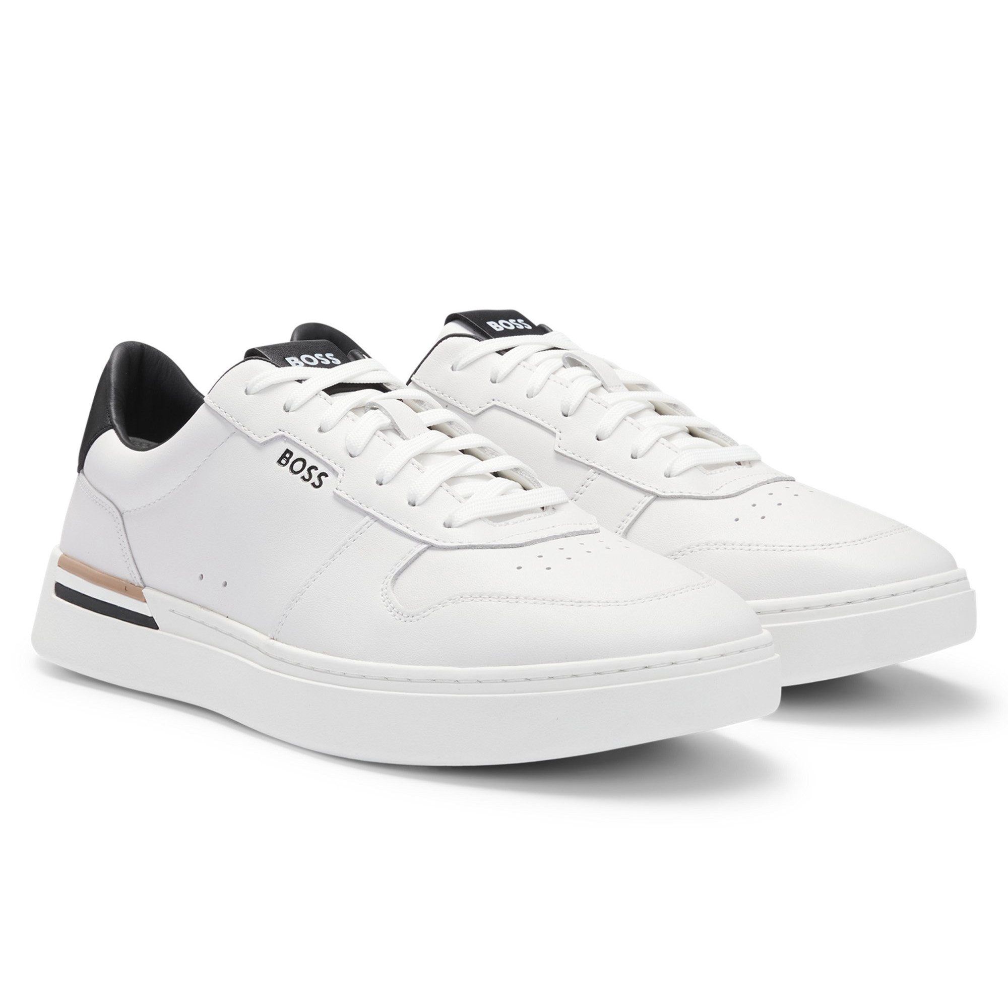 BOSS Herren Sneaker Leder Clint Tenn ltvpN Sneaker günstig online kaufen