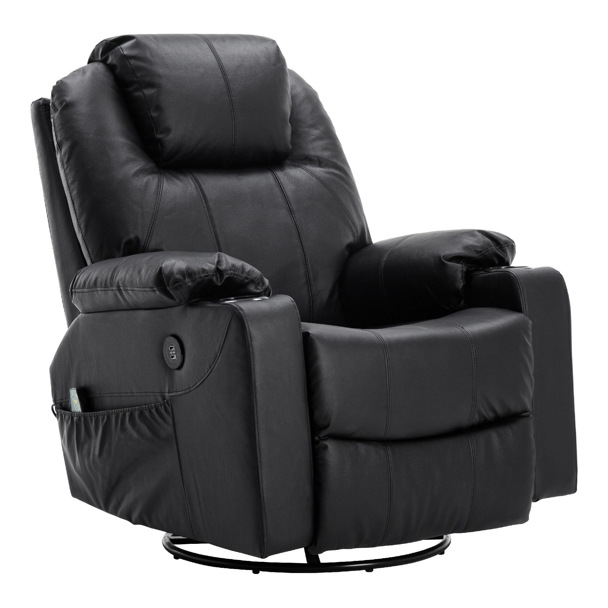 MCombo Relaxsessel MCombo Leder Massagesessel Relaxsessel günstig online kaufen