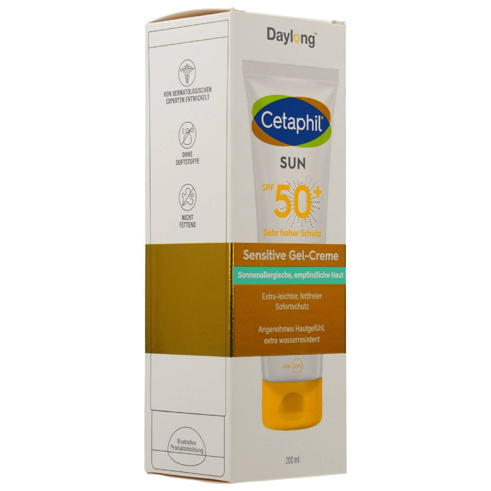 Galderma Laboratorium GmbH Sonnenschutzcreme CETAPHIL Sun Daylong SPF 50+ sensitive Gel