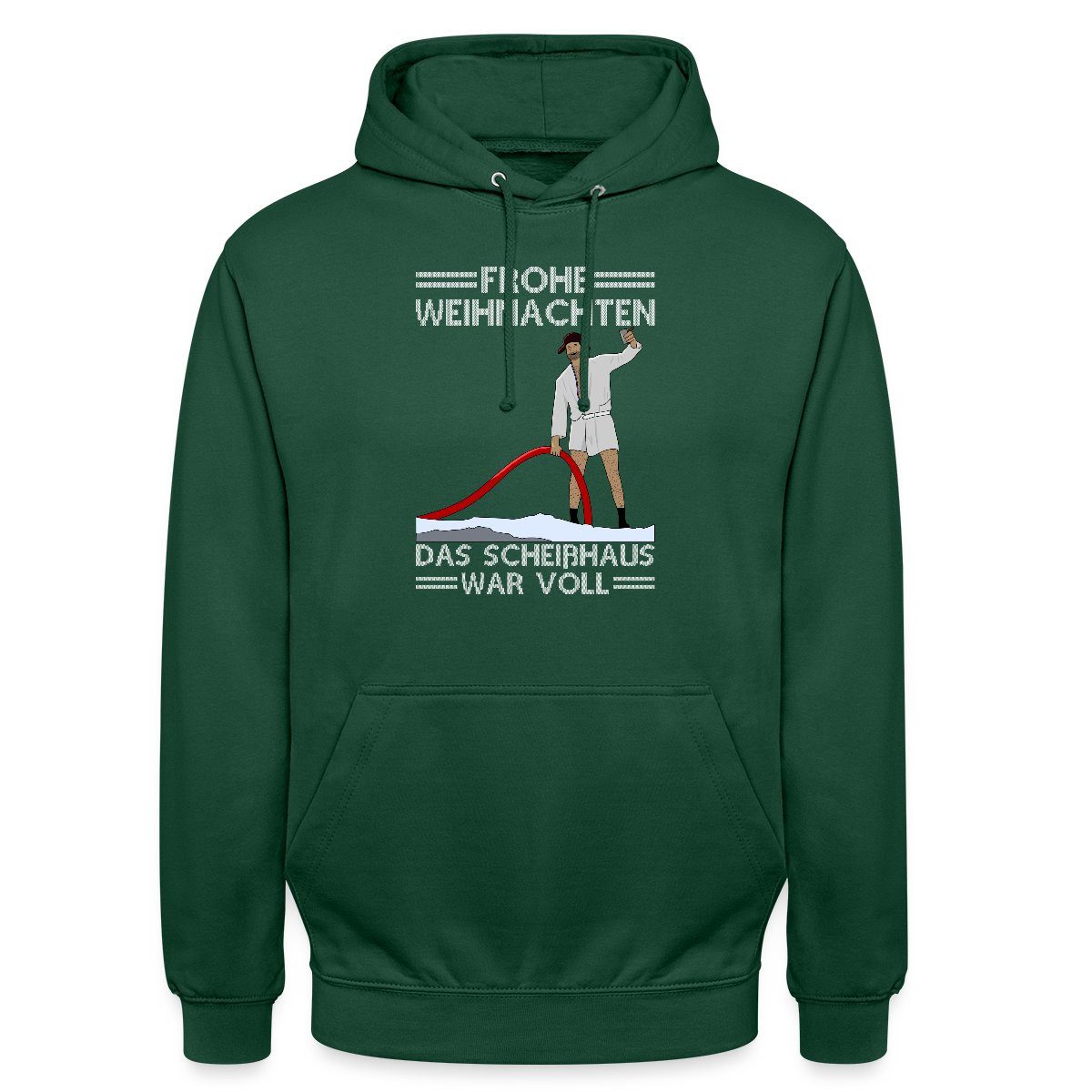 Hoodie Frohe Weihnachten Scheißhaus War Voll Ugly Christmas Unisex Hoodie