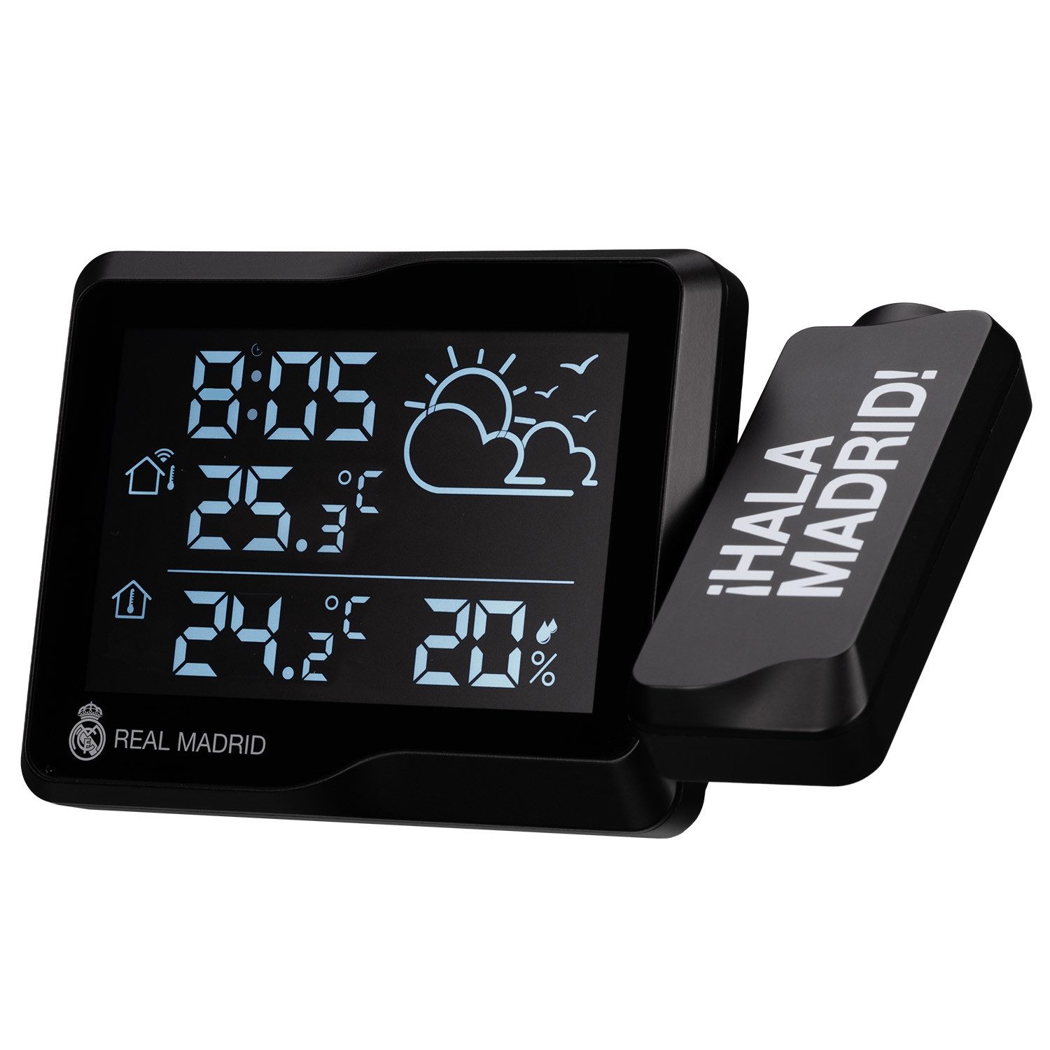 Real Madrid Real Madrid Projektions-Funkwetterstation Wetterstation