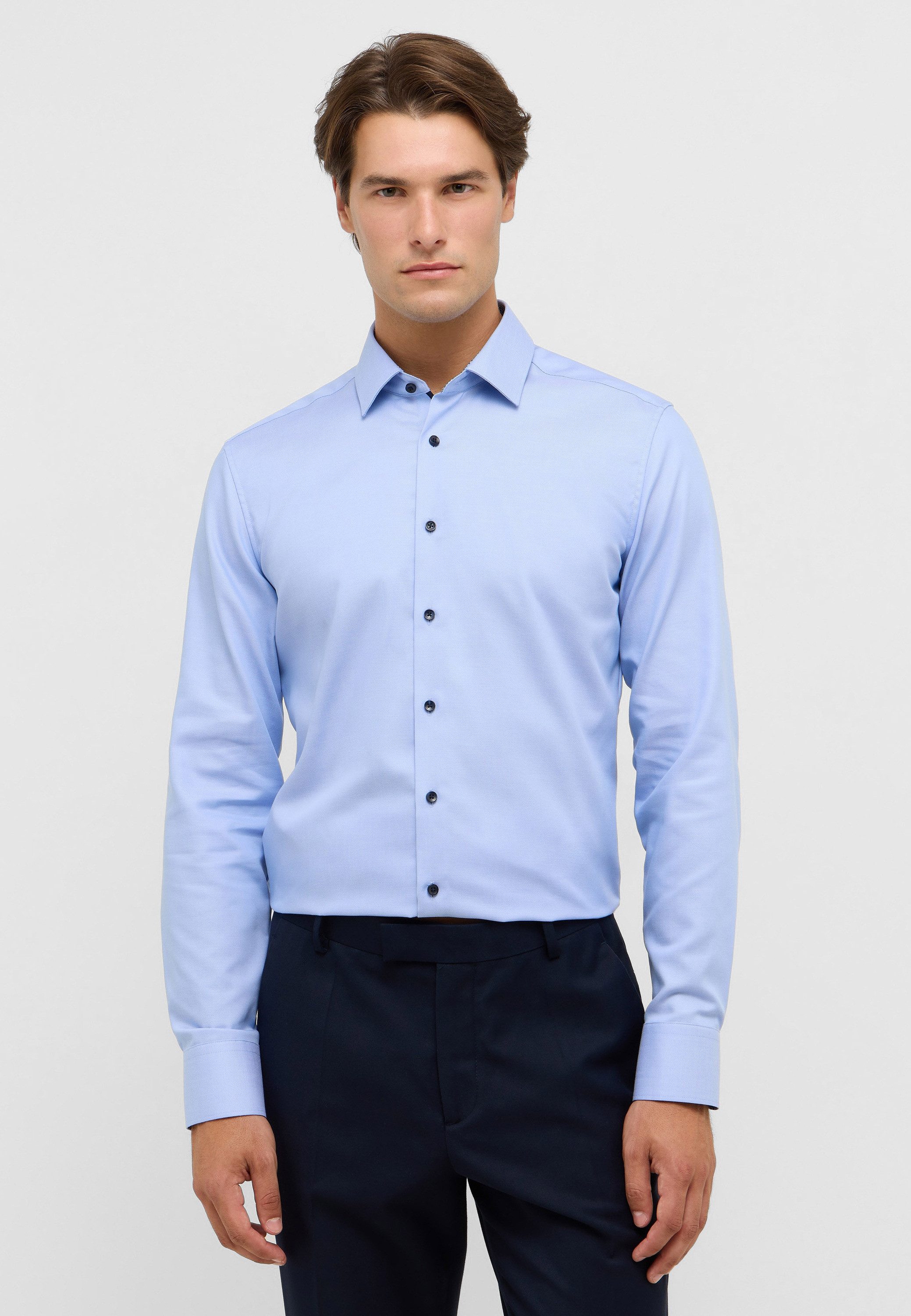 Eterna Langarmhemd SLIM FIT NON IRON günstig online kaufen