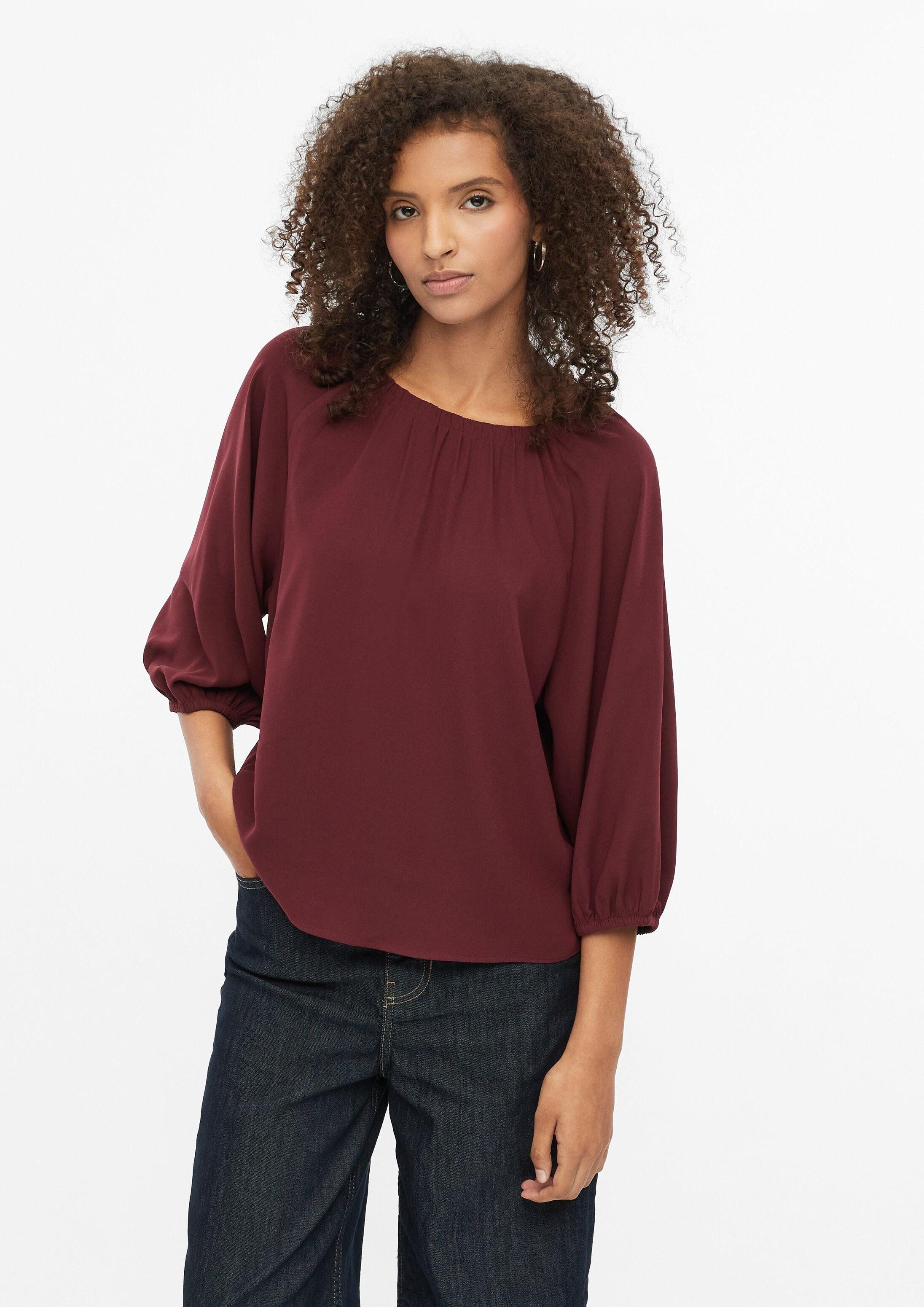 s.Oliver Kurzarmbluse Bluse Bluse
