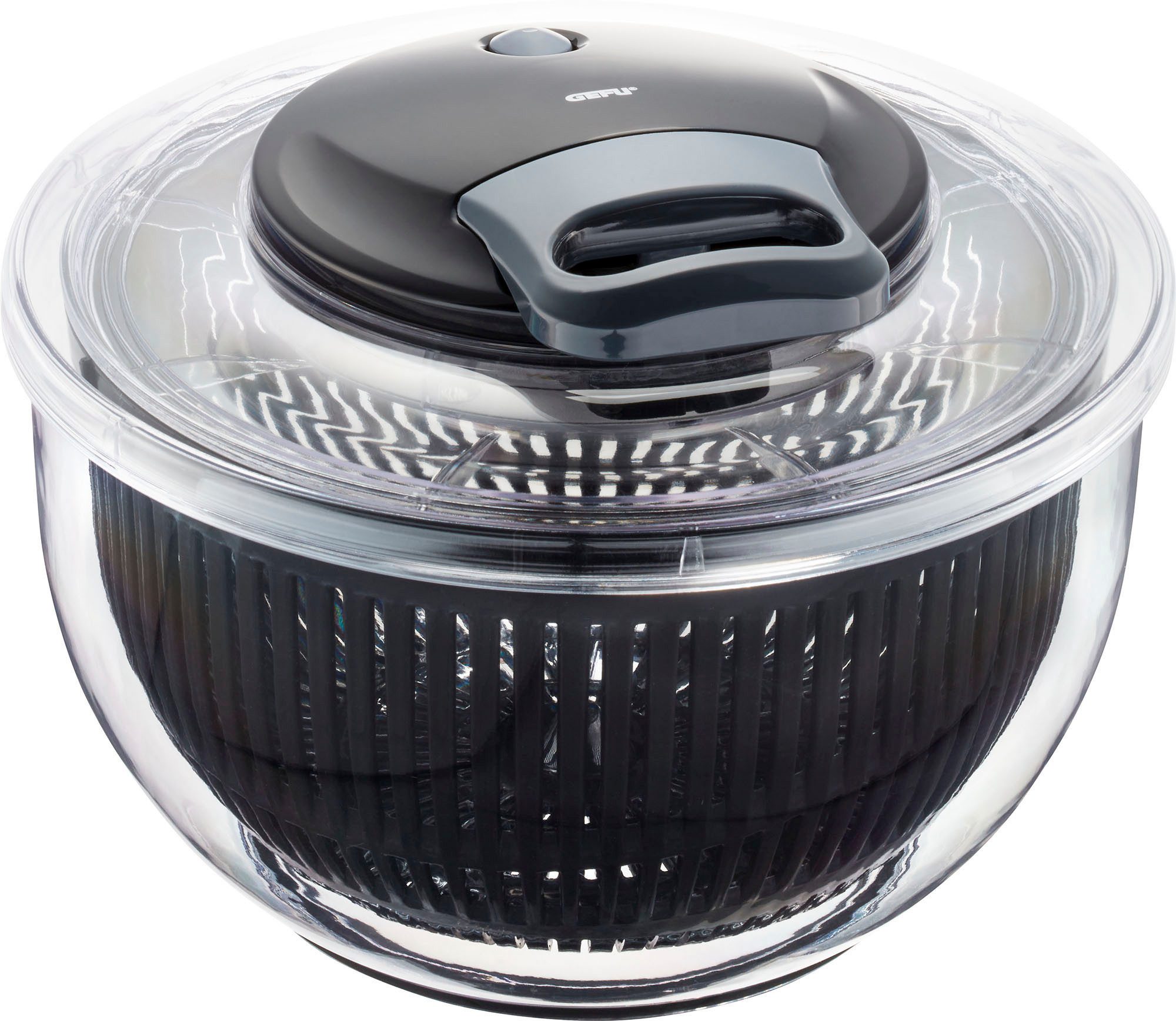 GEFU Измельчители салатов PULLIT, (3-tlg., Schüssel, Ситаinsatz, Крышки), Seilzugantrieb