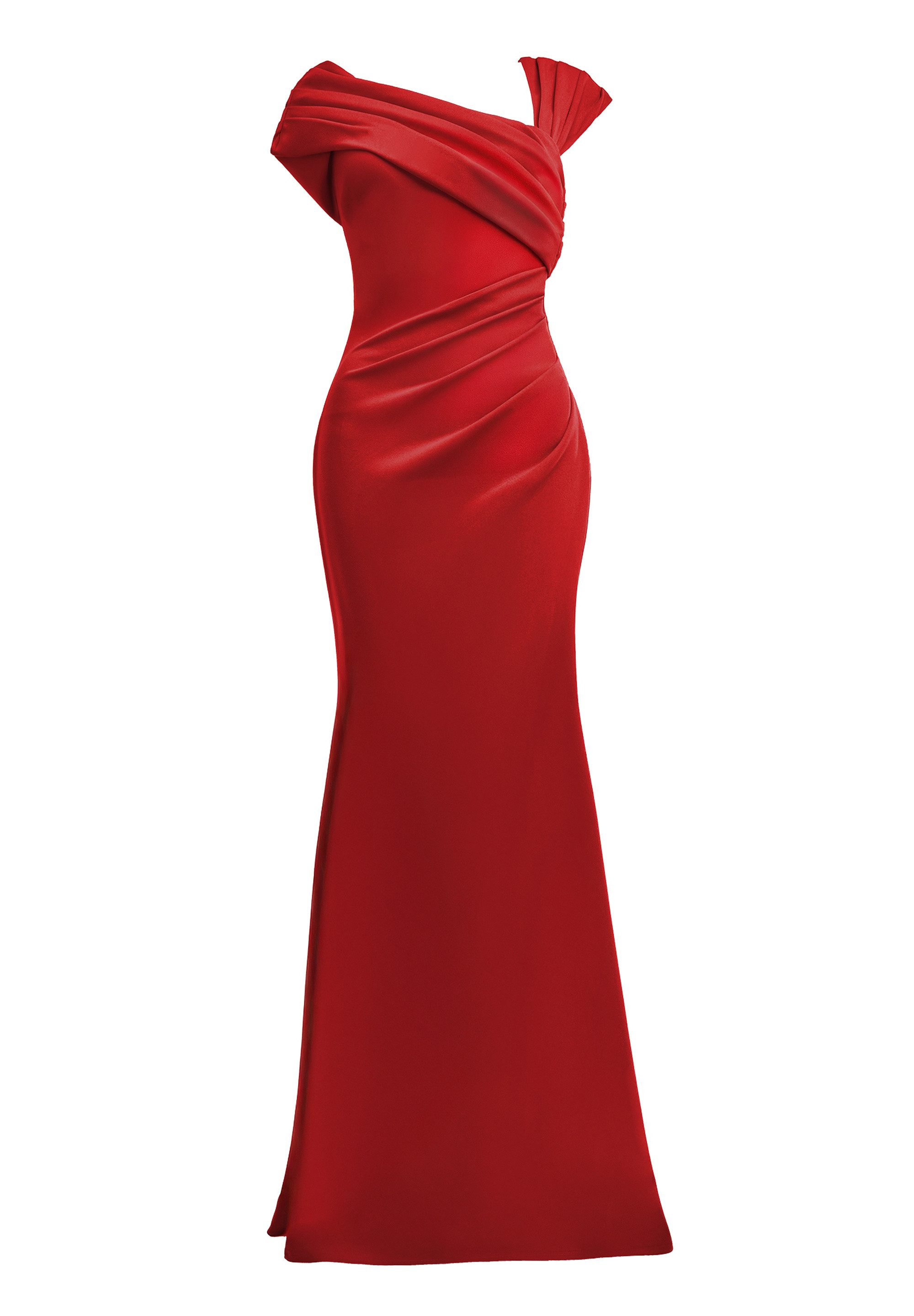 Goddiva Maxikleid One Shoulder Evening Maxi Dress langes Kleid günstig online kaufen