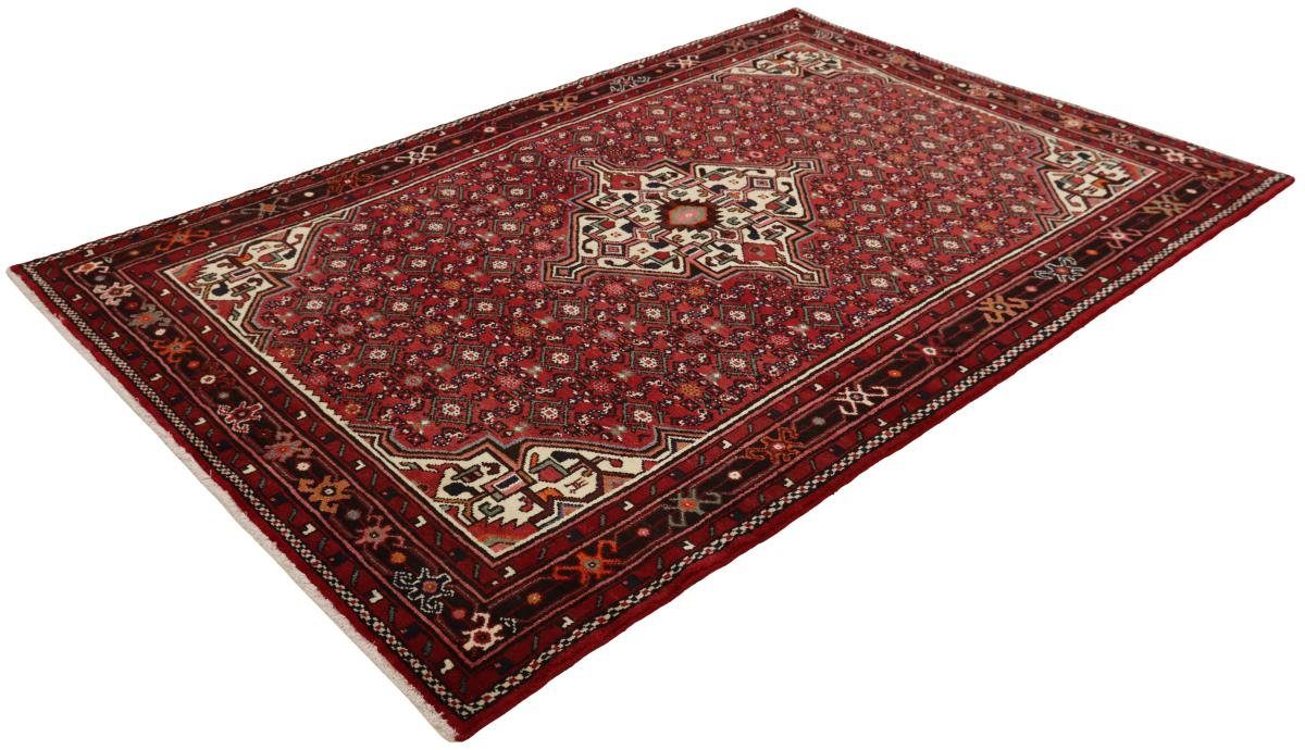 Orientteppich Hosseinabad 156x231 / Perserteppich, Handgeknüpfter Höhe: 12 Orientteppich mm rechteckig, Nain Trading