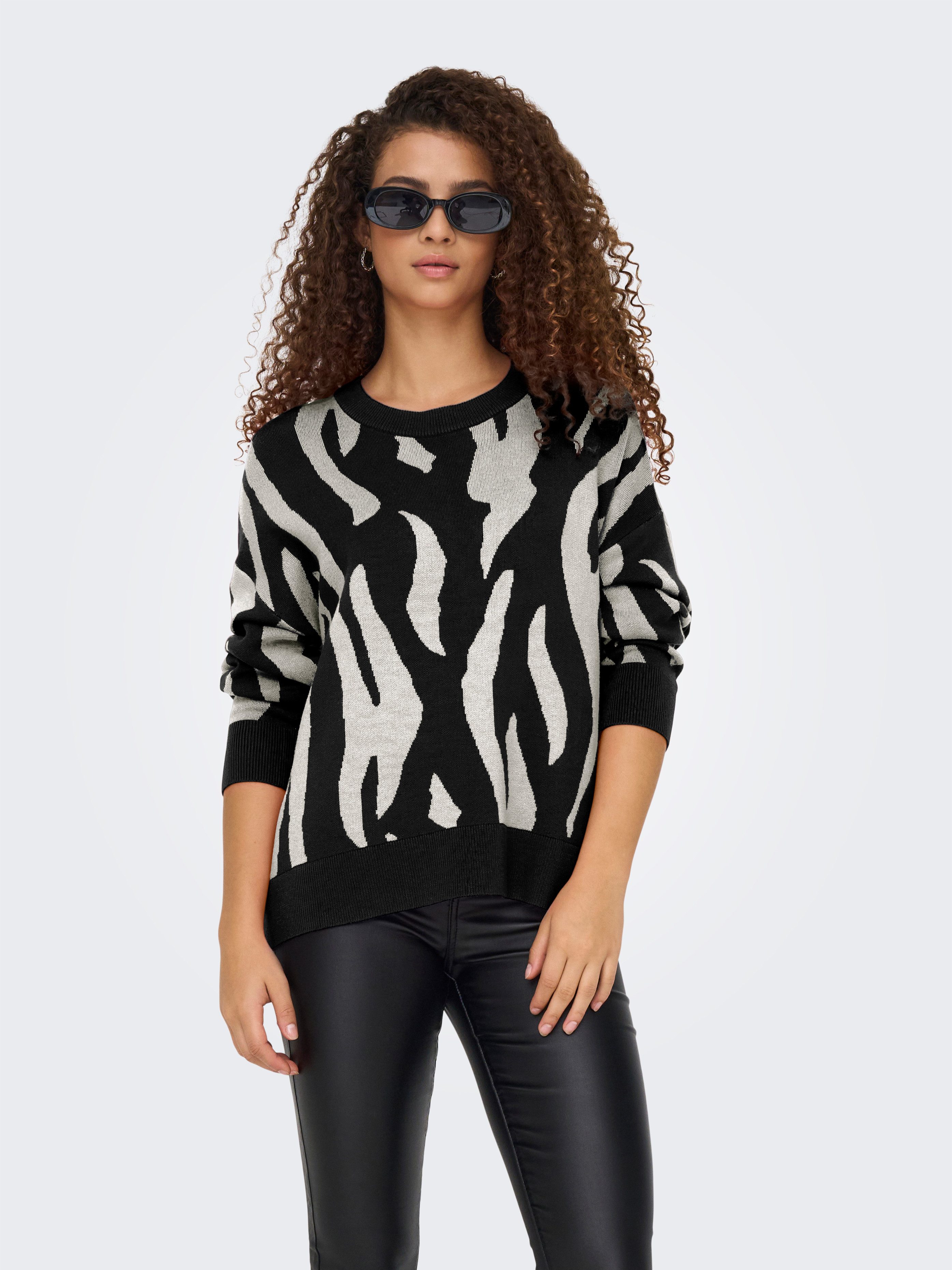 Strickpullover ONLMONTANA LS JQ LOOSE O-NECK CC KNT