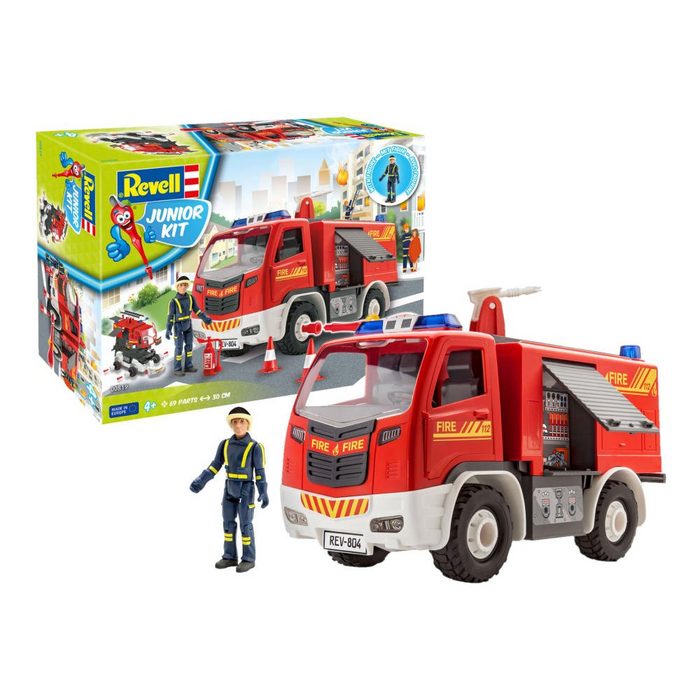 Revell® Modellbausatz Junior Kit Feuerwehrauto 00819 Maßstab 01:20
