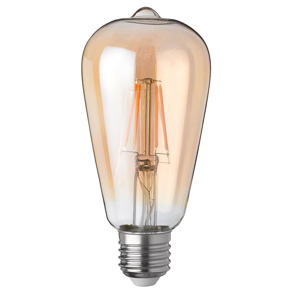 lm Filament 4 LED-Leuchtmittel, Watt 2500 WOFI Vintage E27 LED 280 Leuchtmittel Amber K Kugel